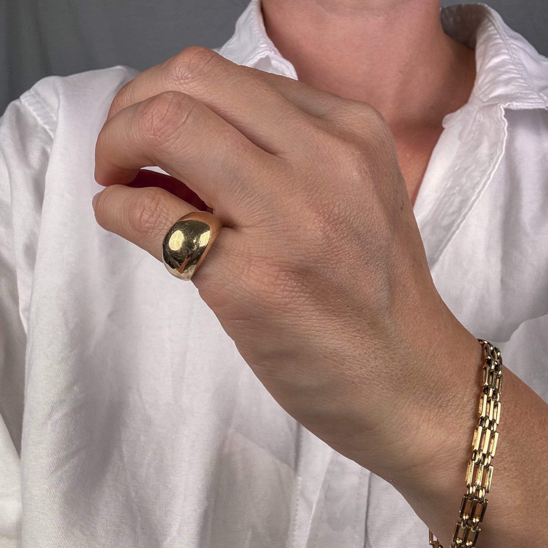 Smooth Domed Ring