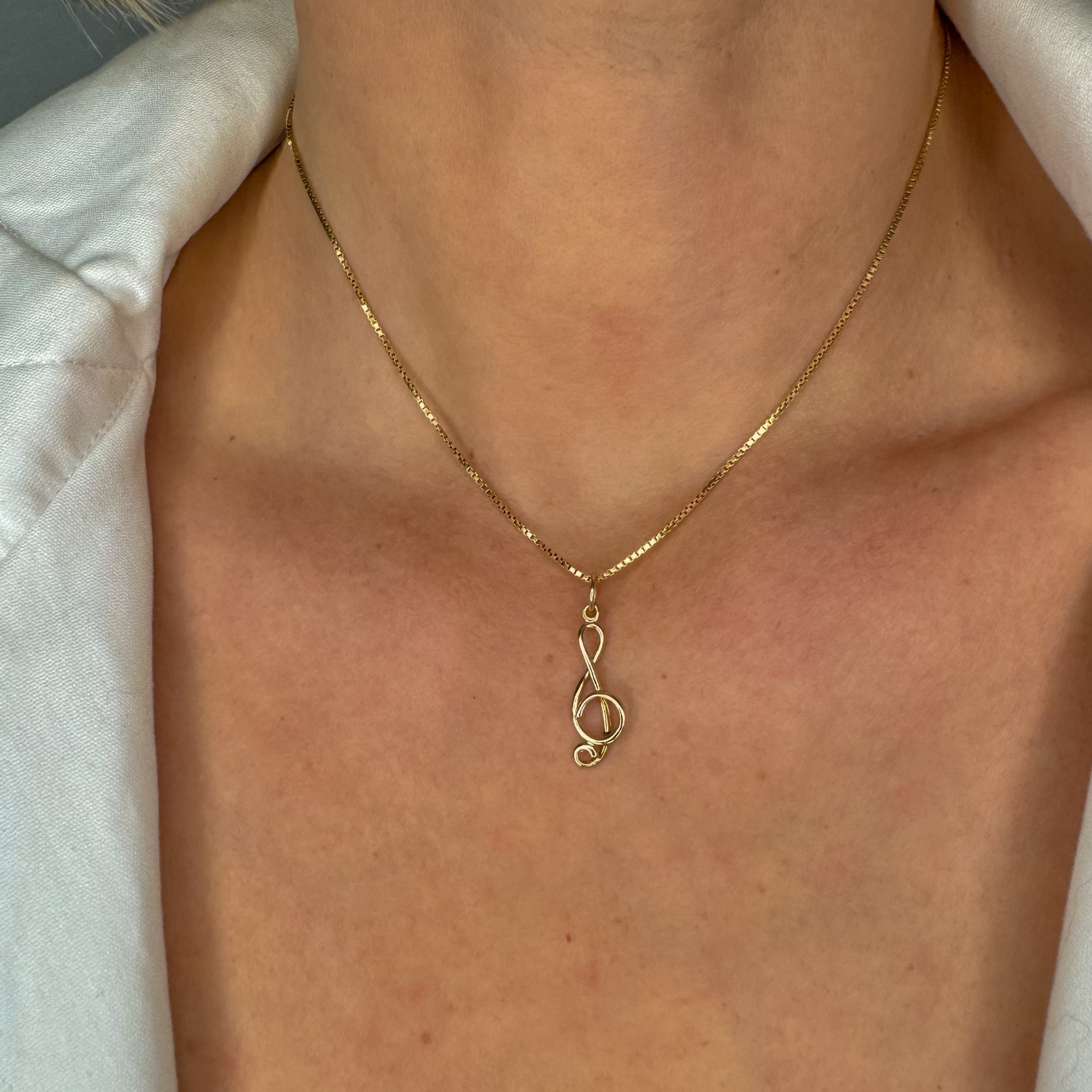 Treble Clef Pendant
