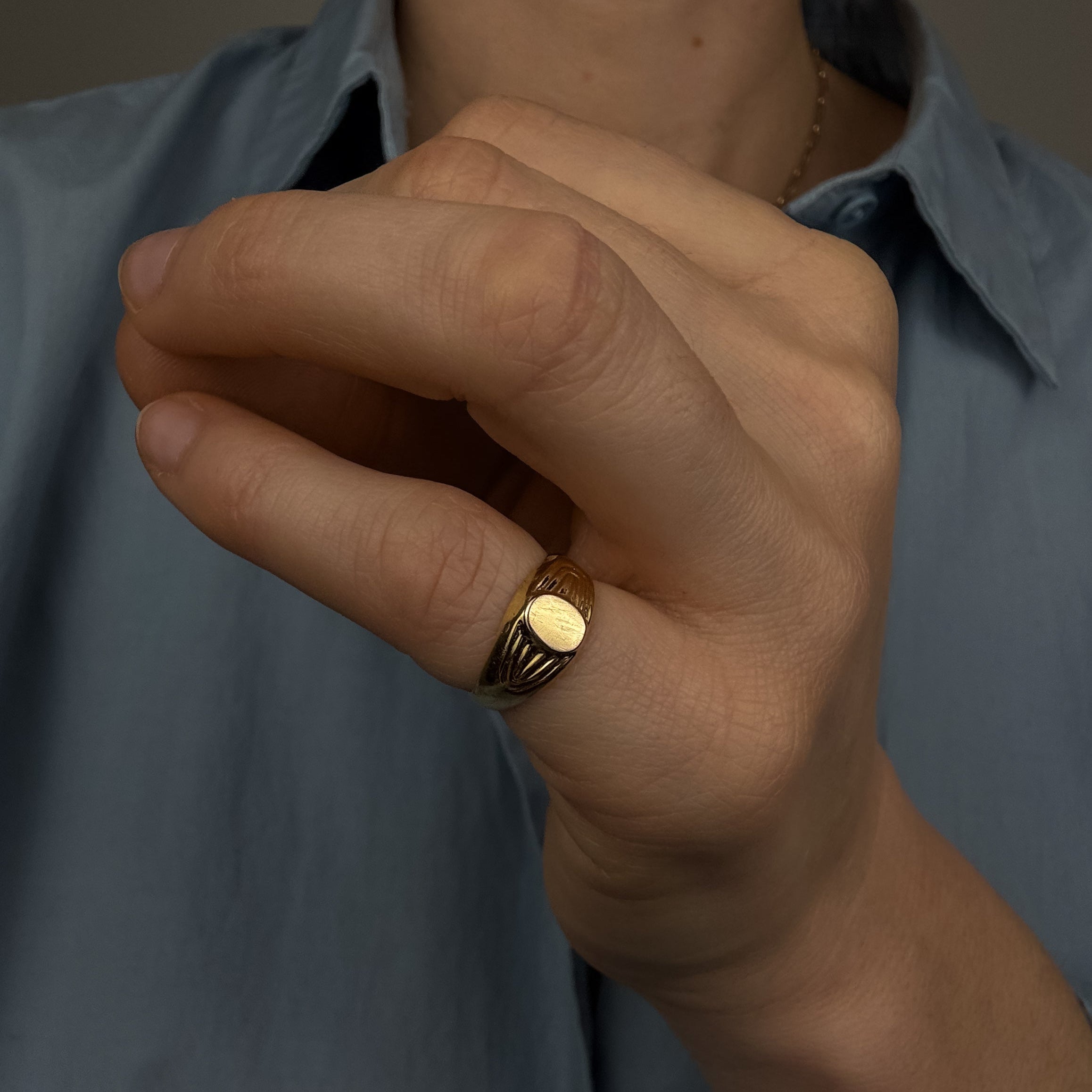 Pinky Signet Ring