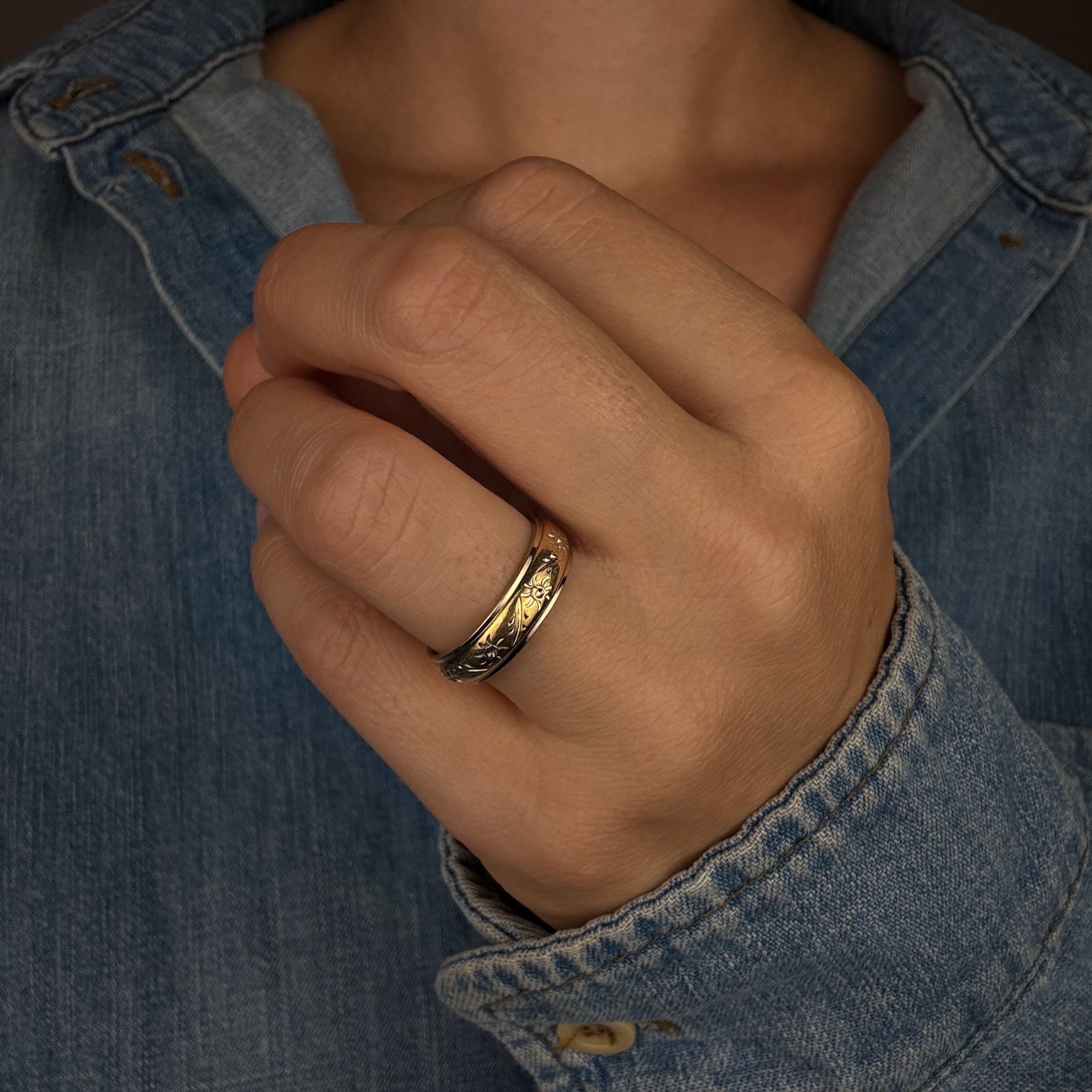 5.2mm Sun Etched Band