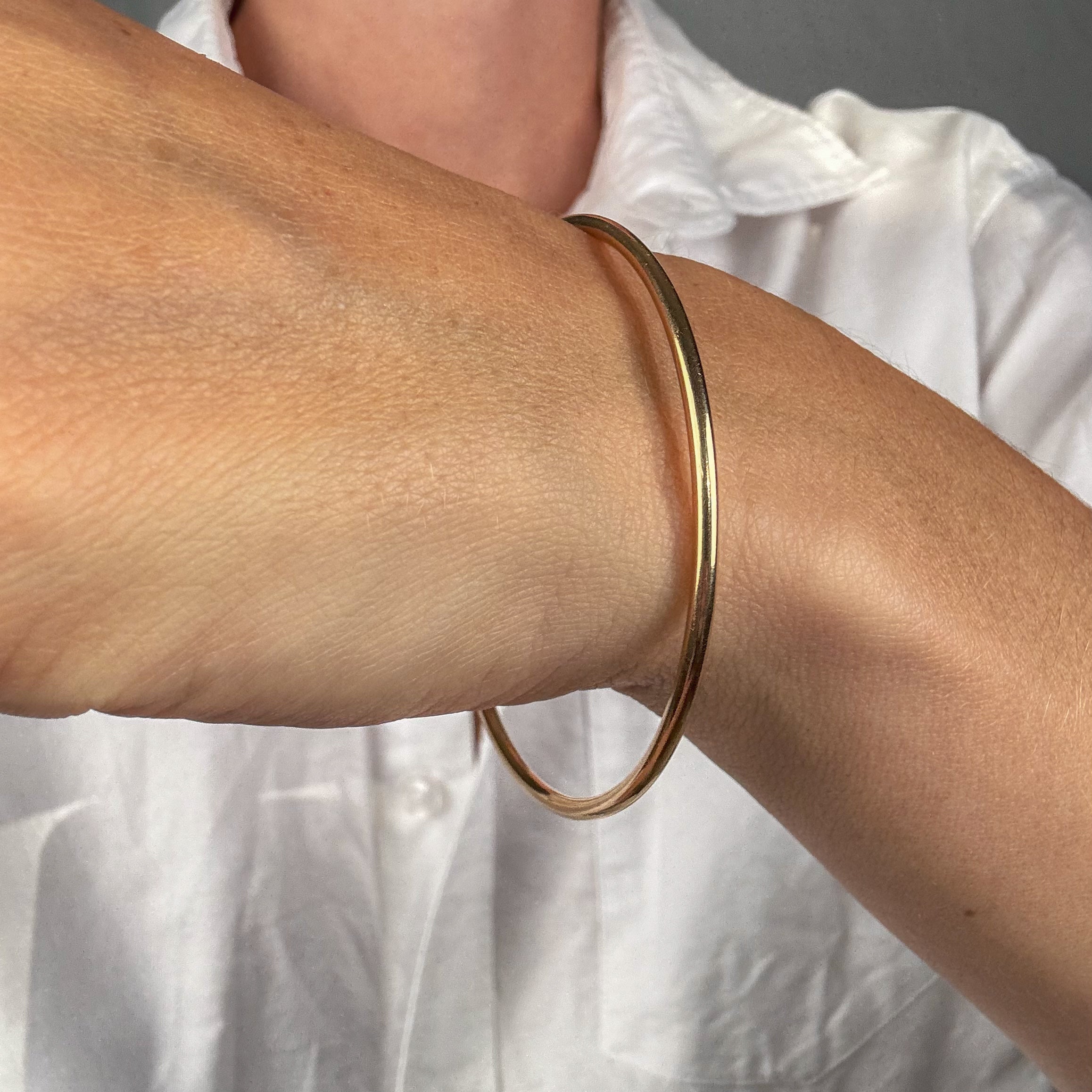 62 mm Buttery Gold Bangle