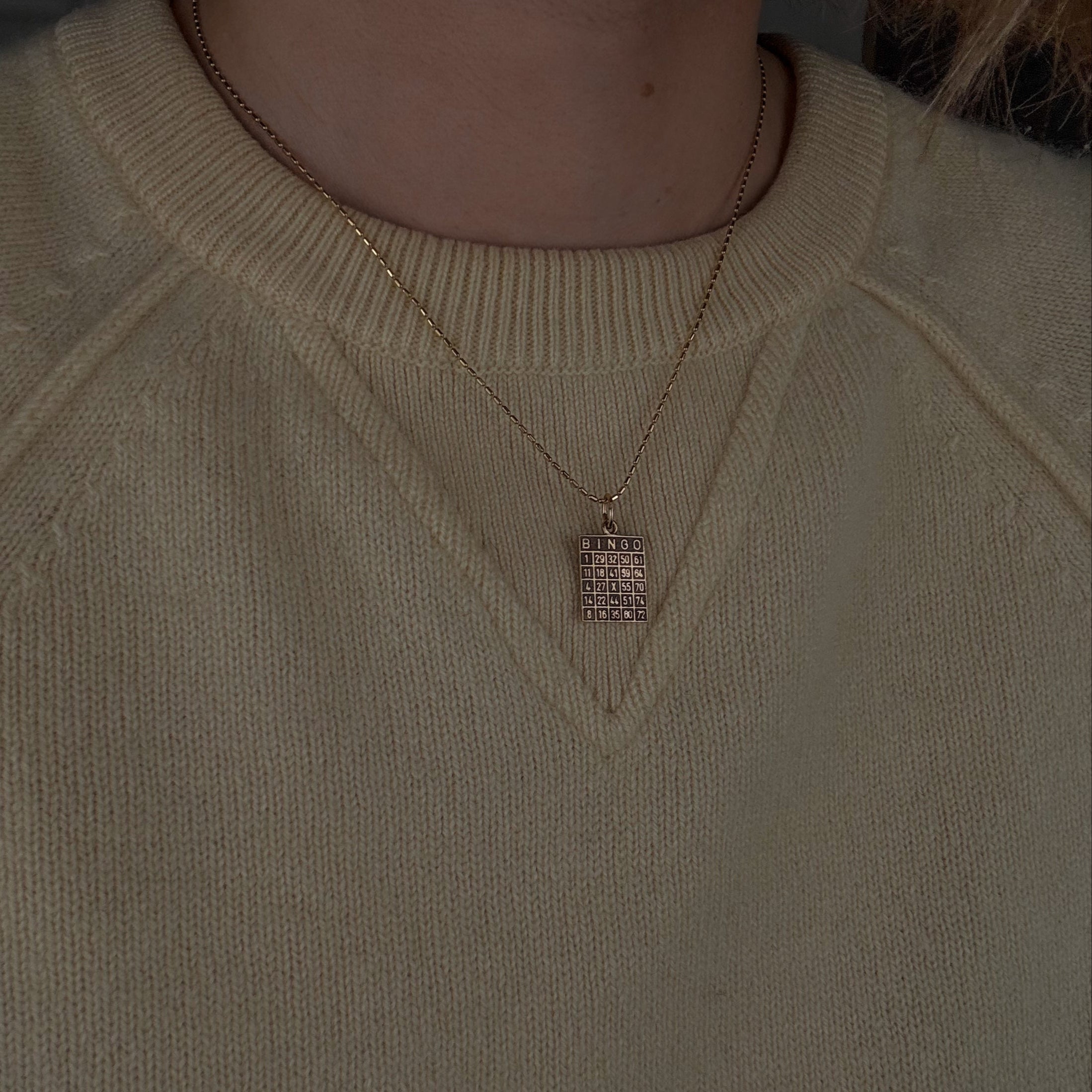 Gold Bingo Charm