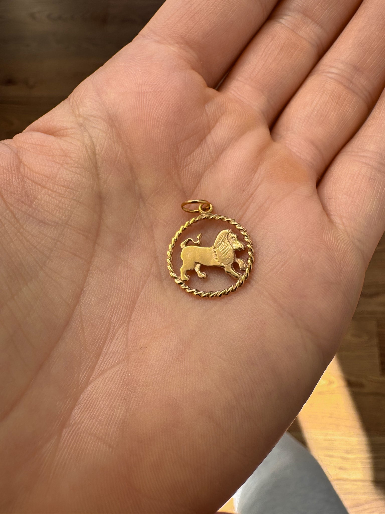 Leo Zodiac Charm