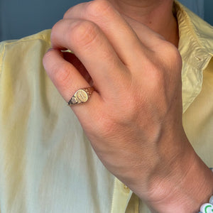 'L' Signet Ring