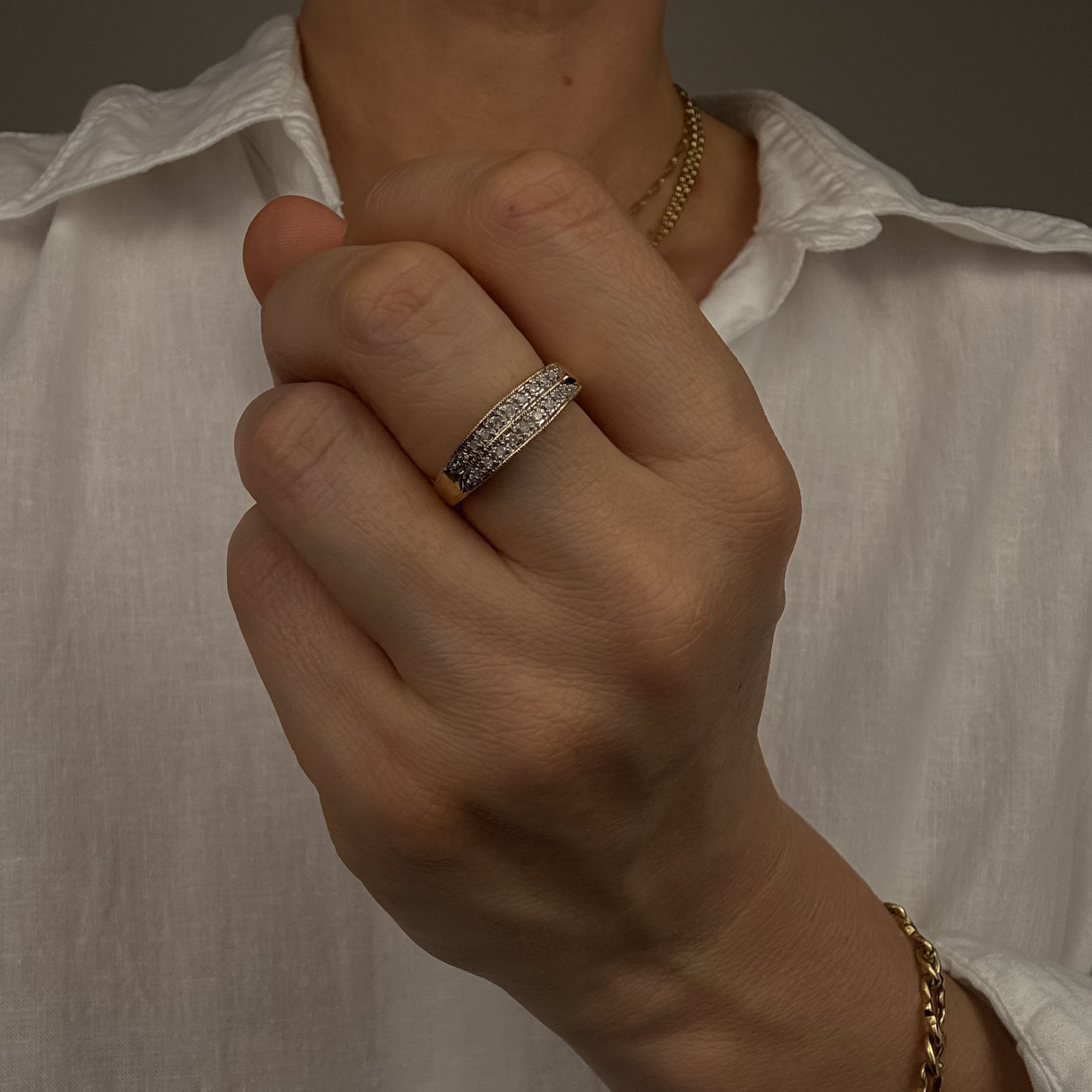 Double Diamond Band