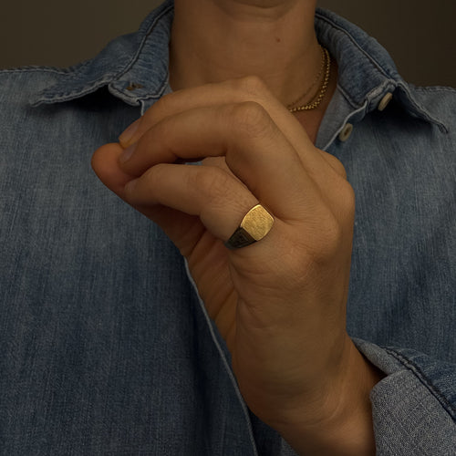 Blank Signet Ring