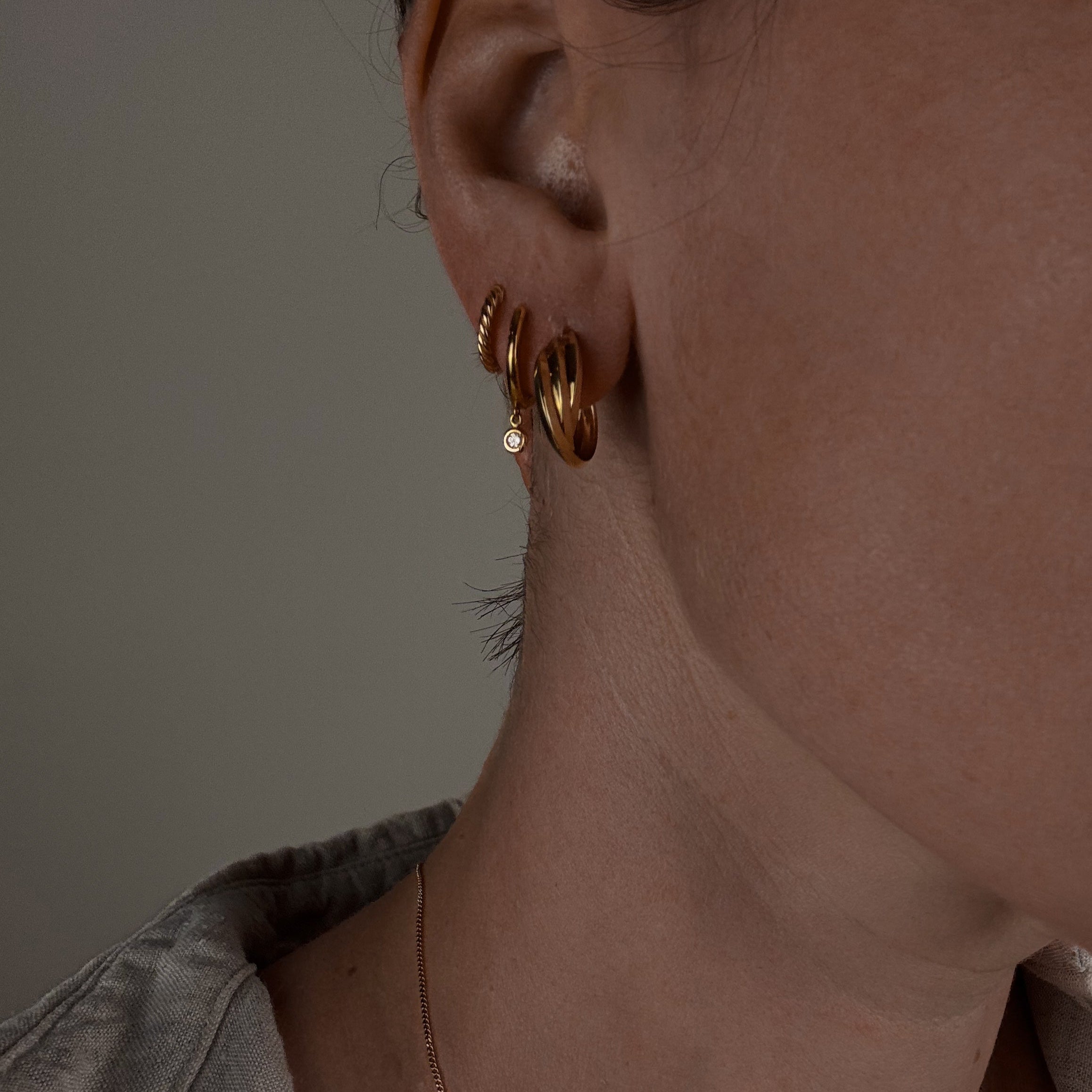 16mm Triple Twist Hoop