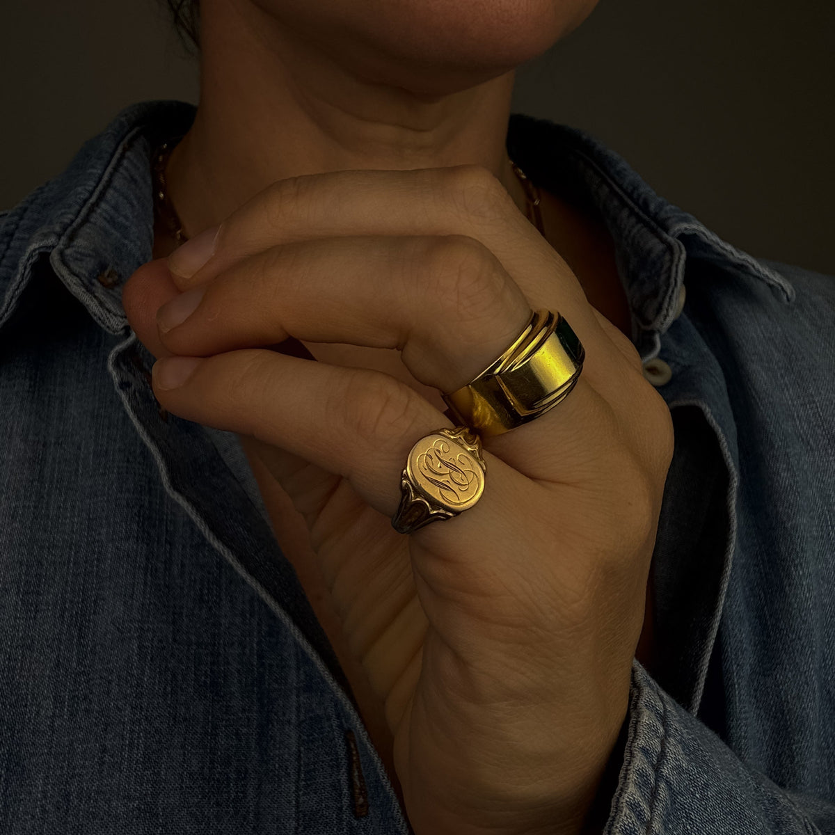 'BP' Signet Ring
