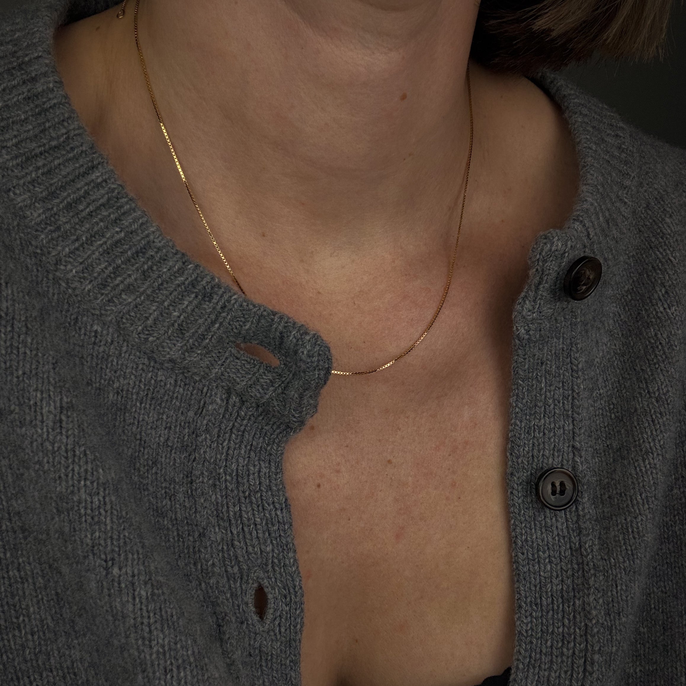18-20" Box Chain Necklace