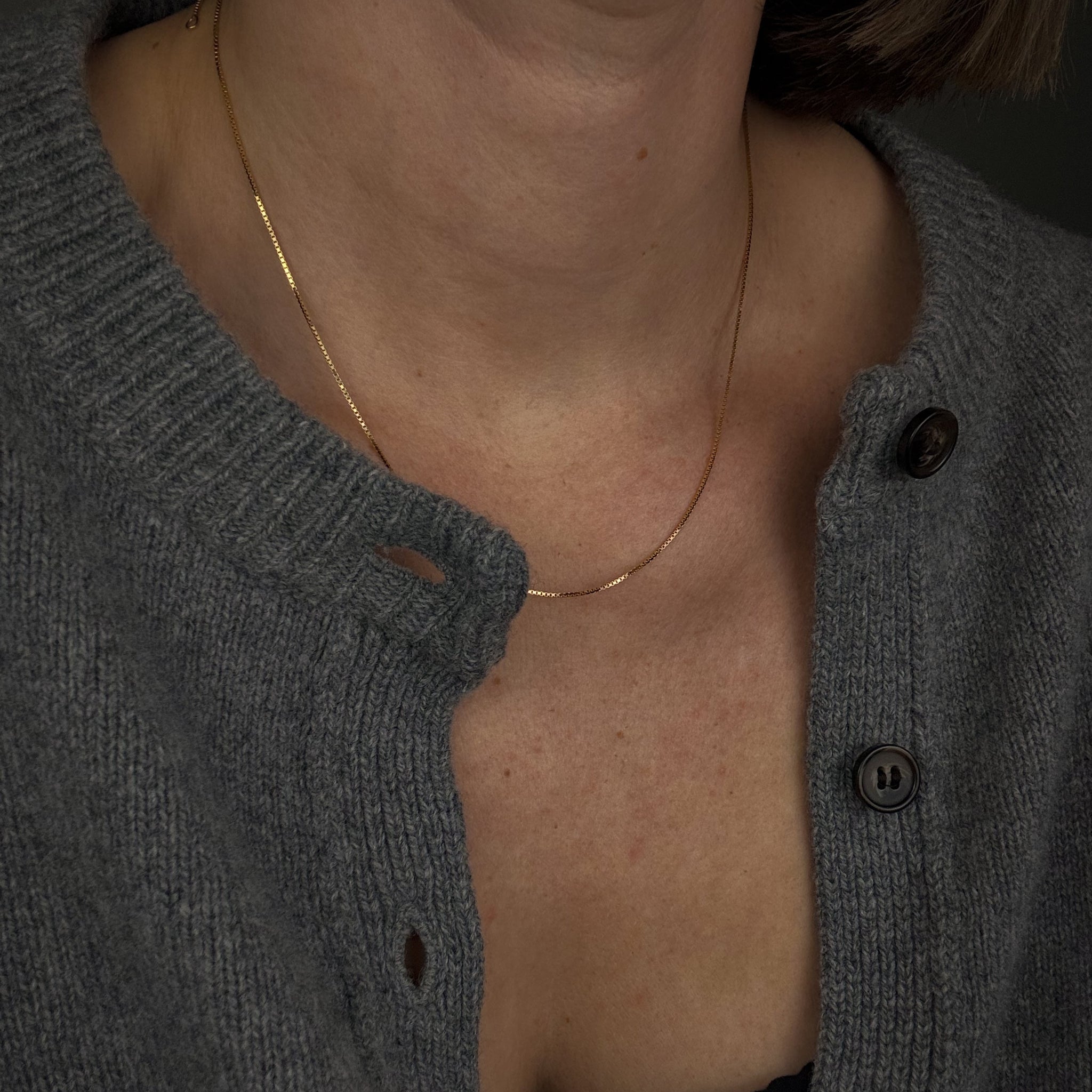 18-20" Box Chain Necklace