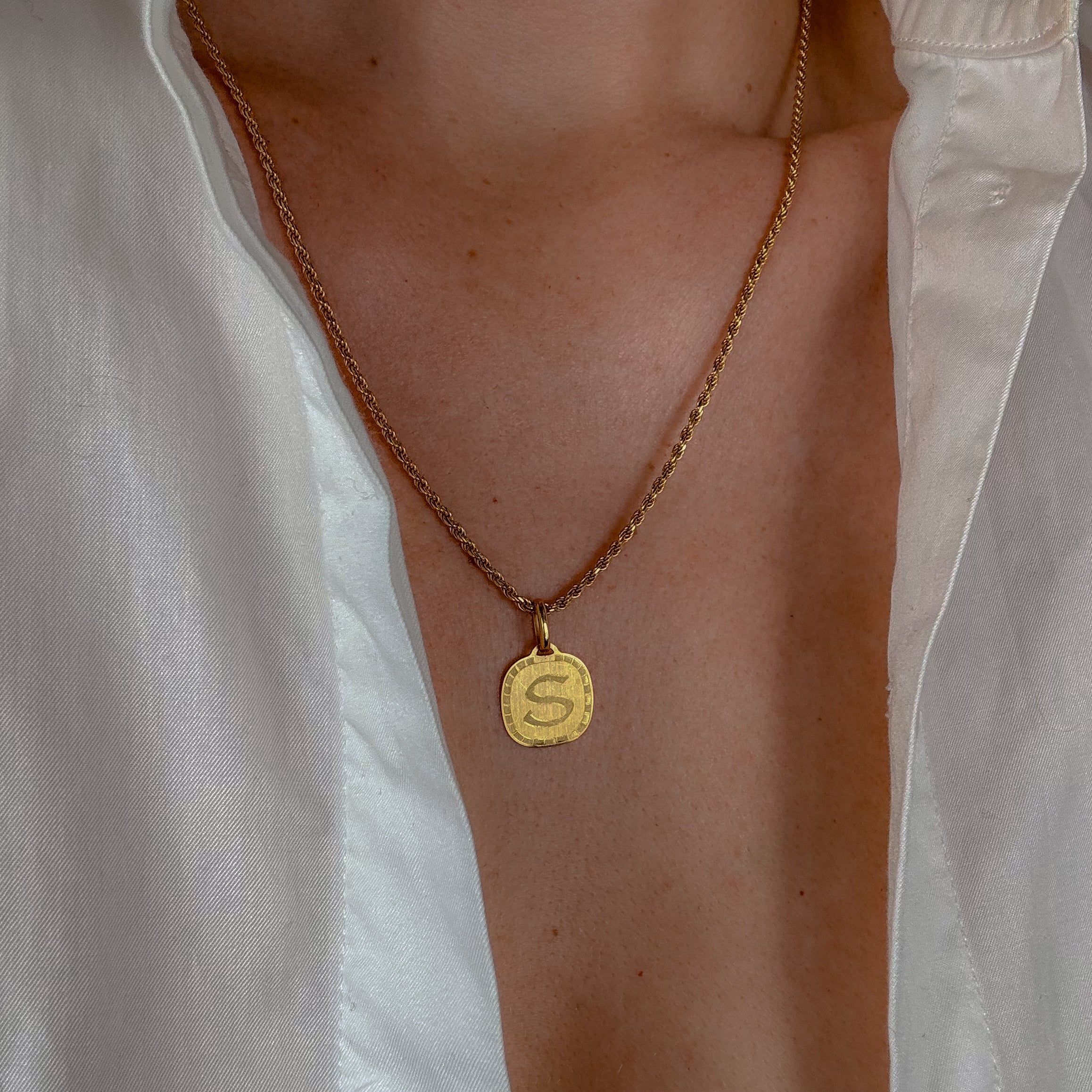 'S' Letter Charm