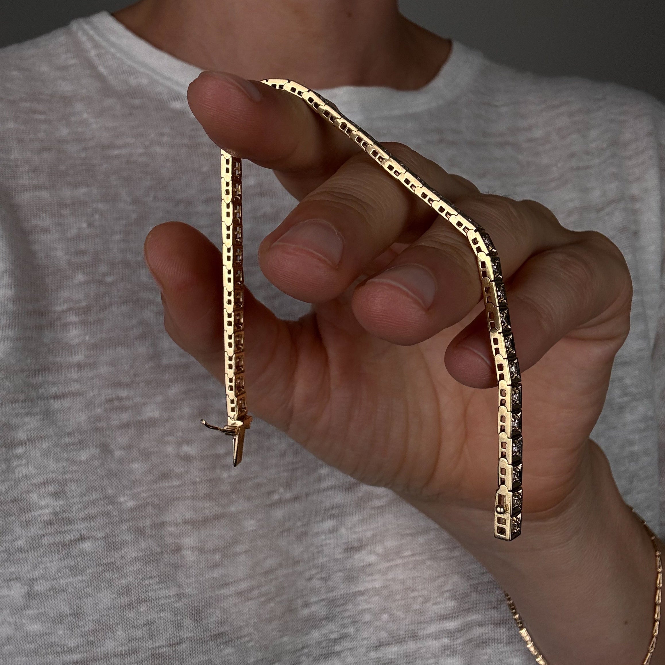 7" Diamond Bracelet
