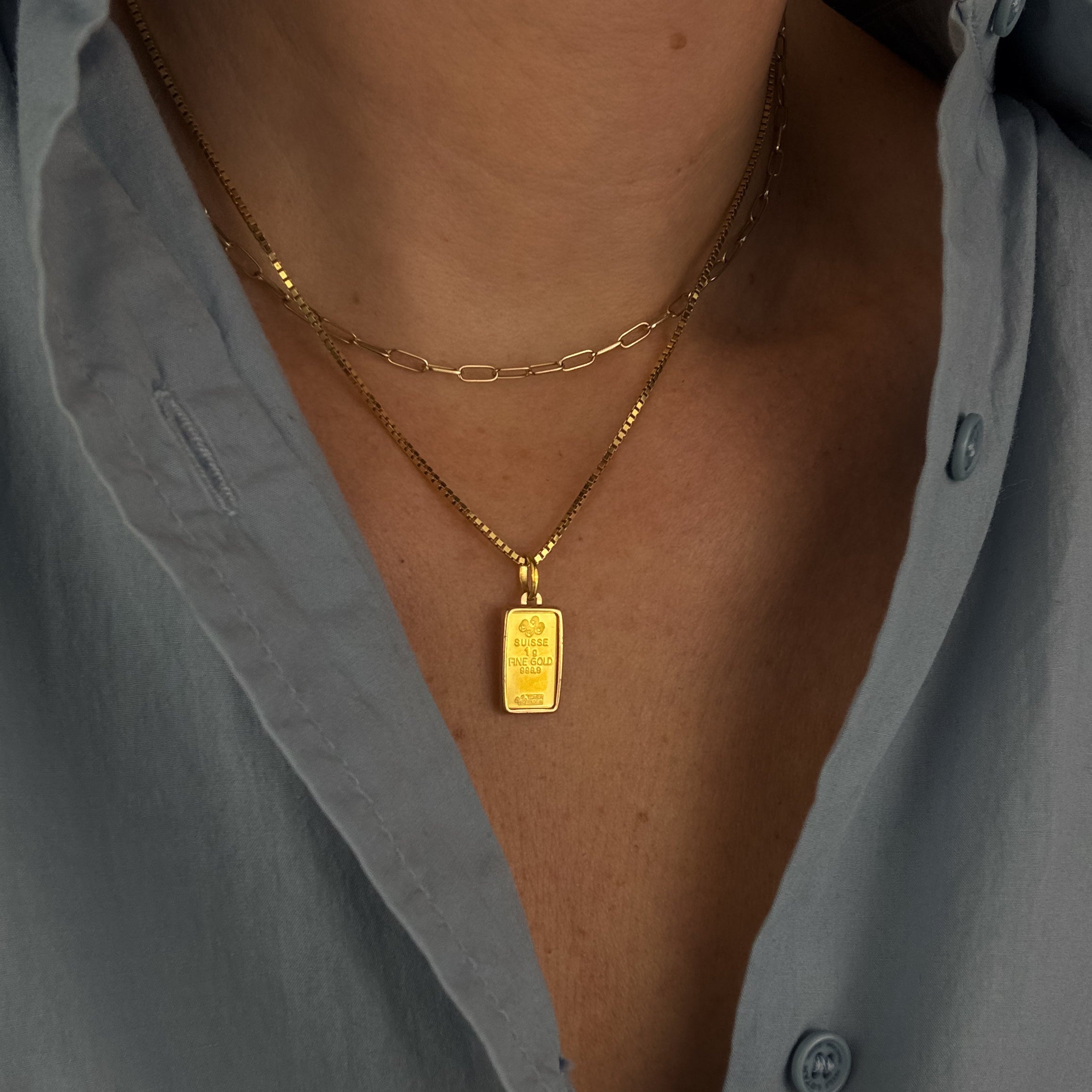 Suisse Ingot Pendant