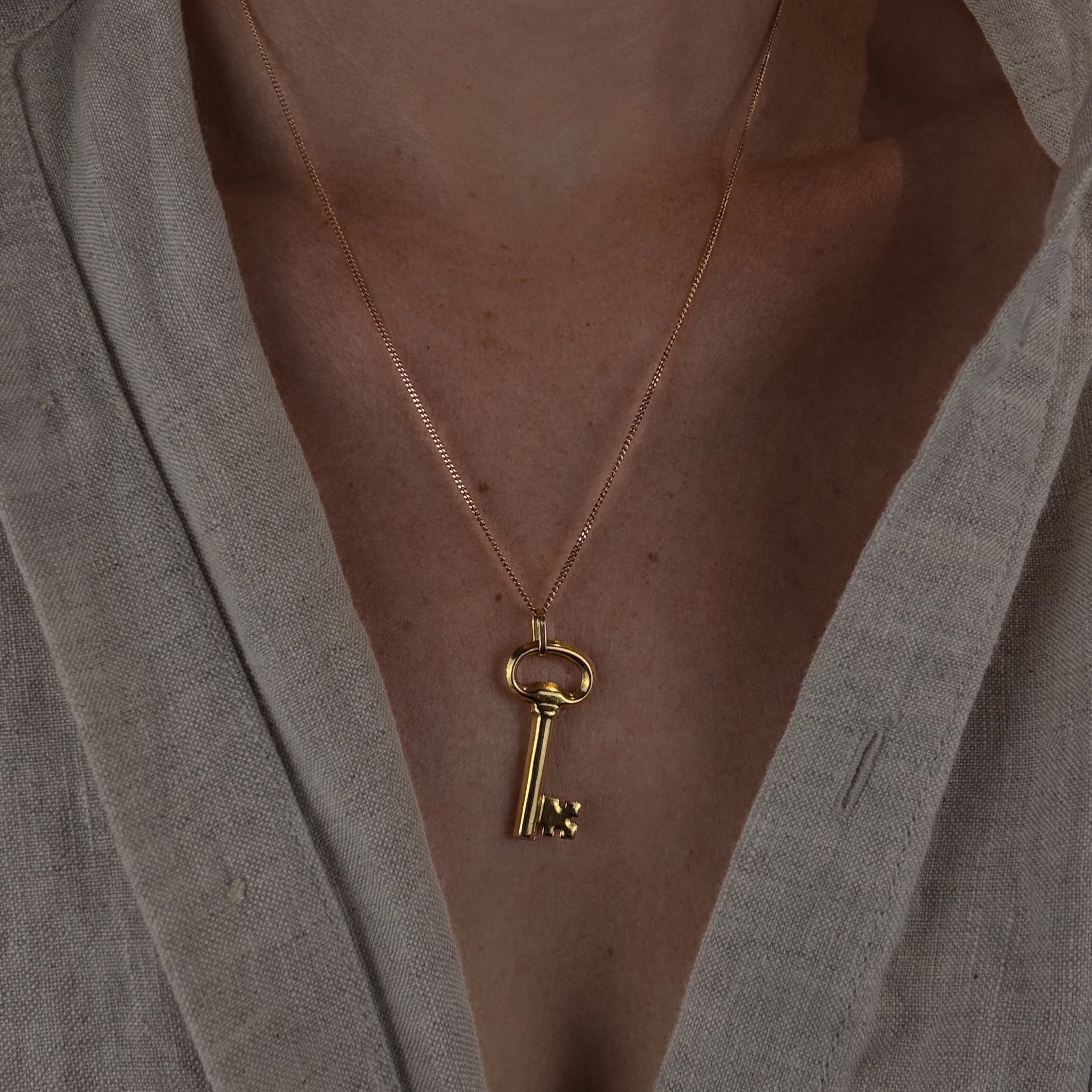 Skeleton Key Pendant