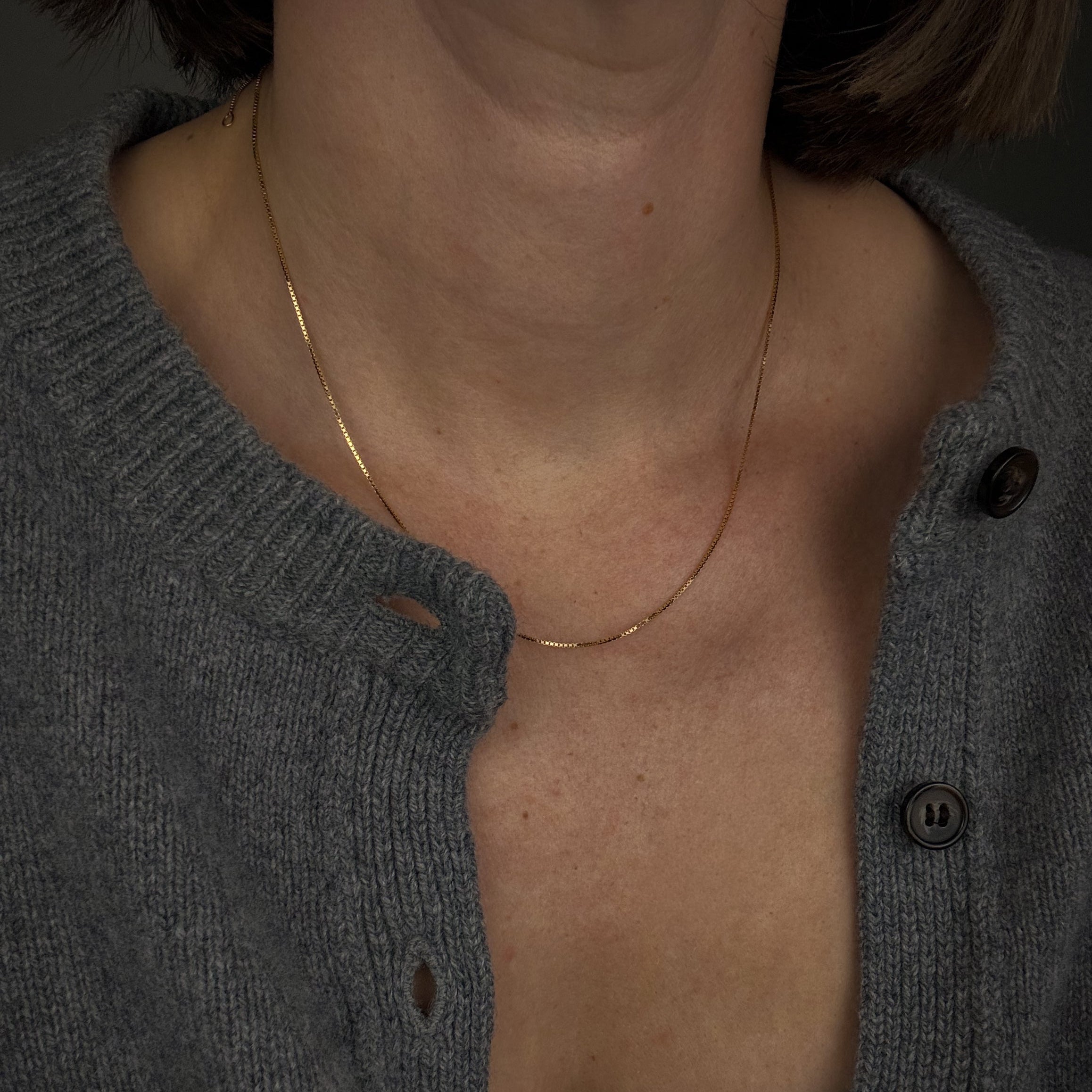 18-20" Box Chain Necklace
