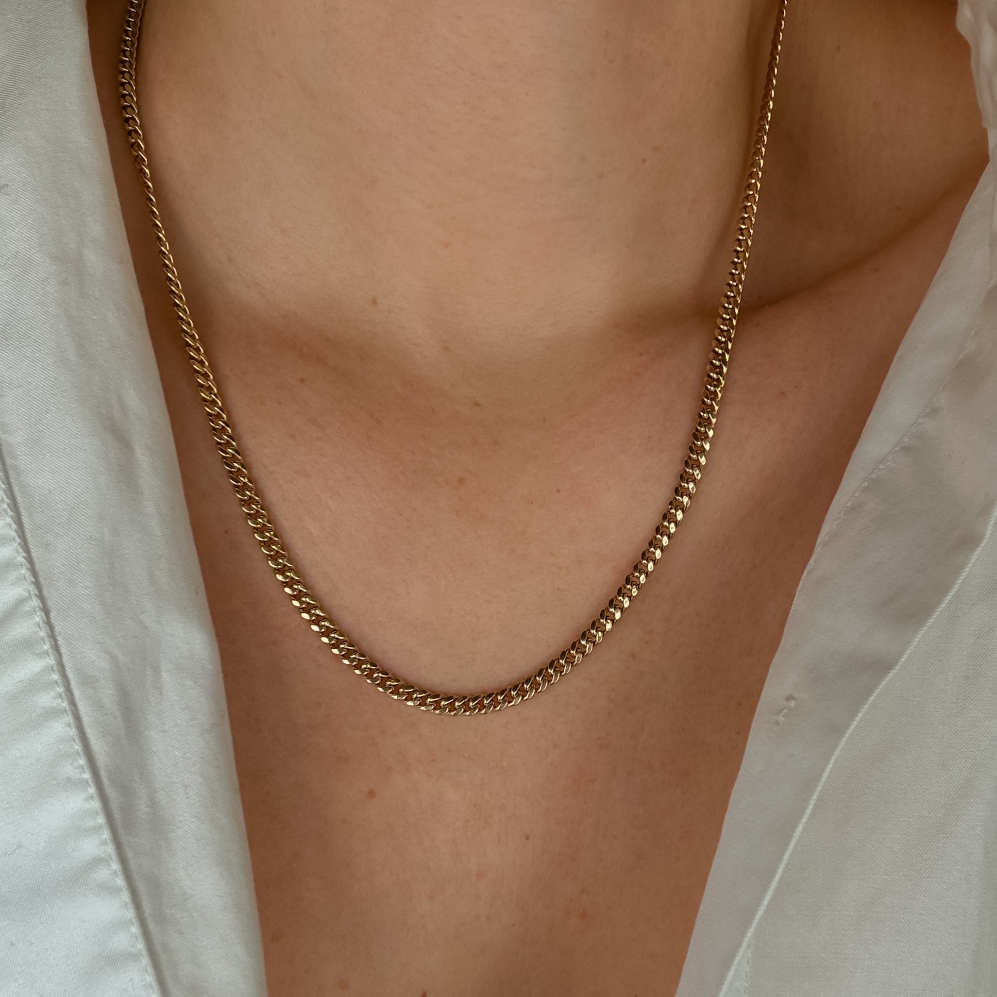 20" Curb Chain Necklace