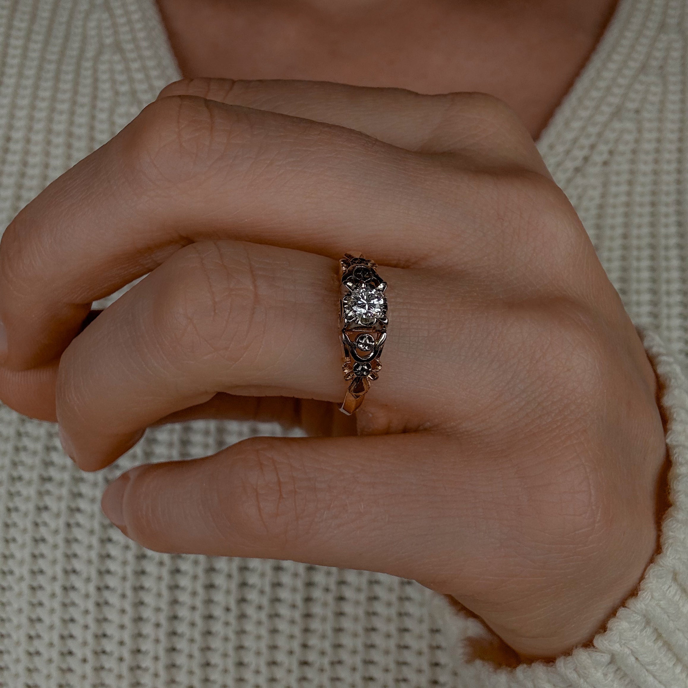 Antique Diamond Engagement Ring