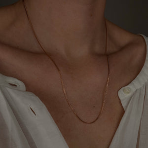 21" Curb Chain Necklace