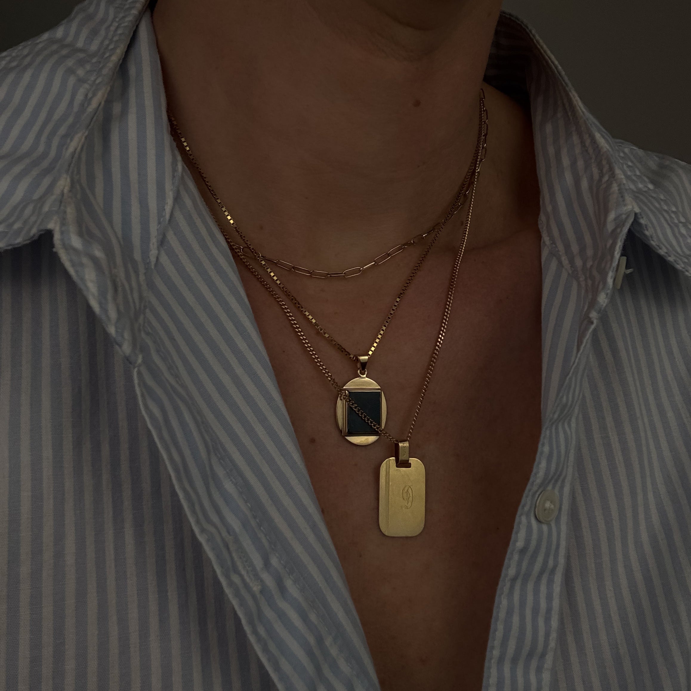 Bloodstone Conversion Pendant
