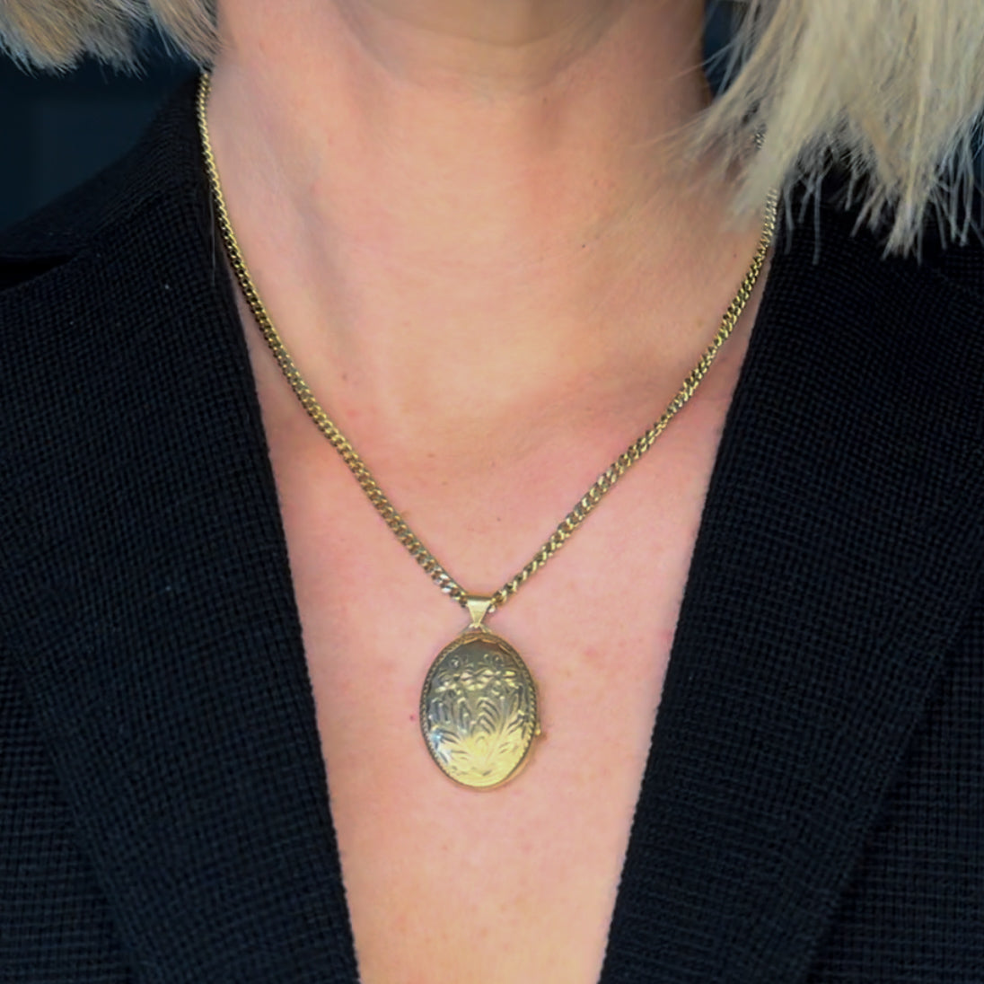 18.5" Curb Chain Necklace