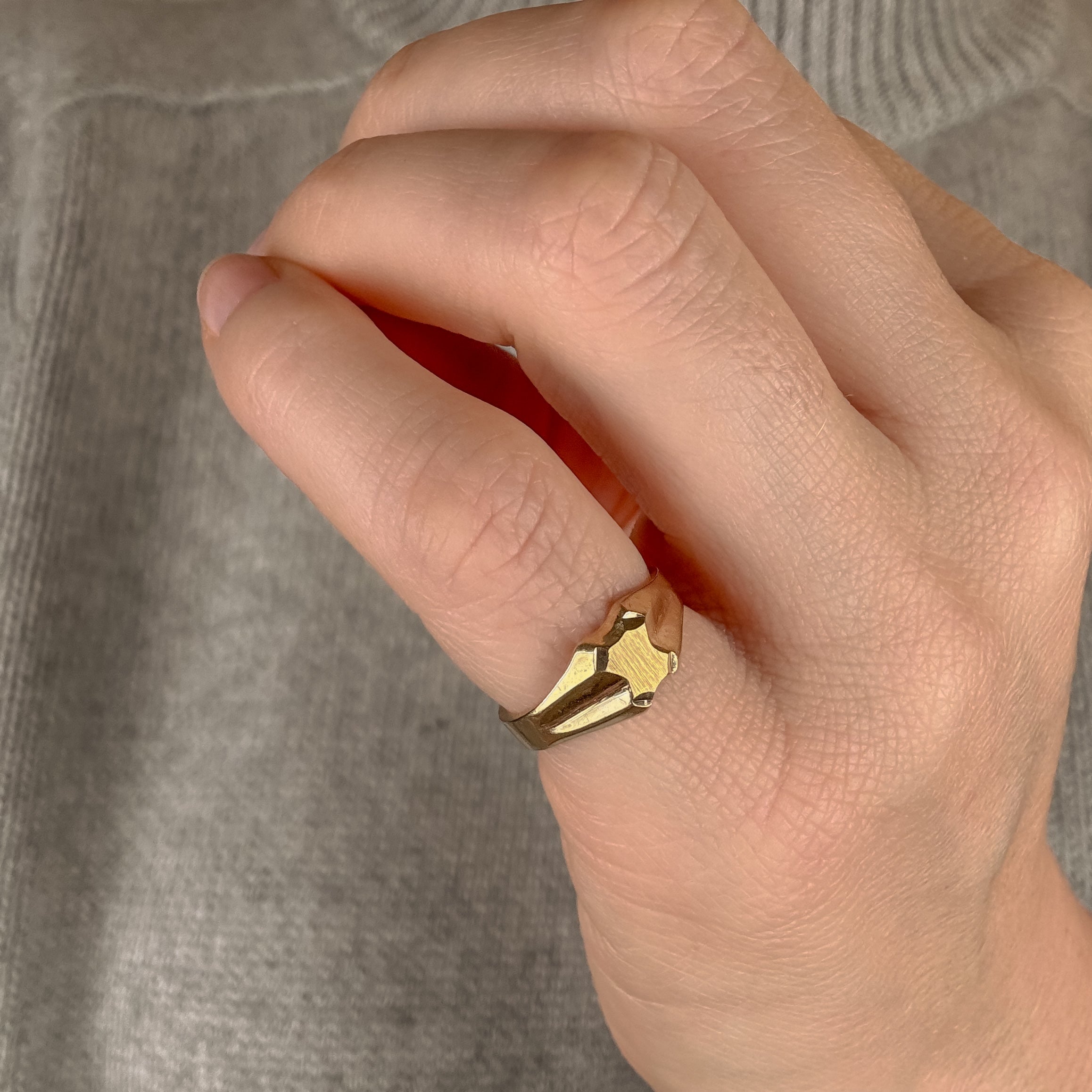 Blank Signet Ring