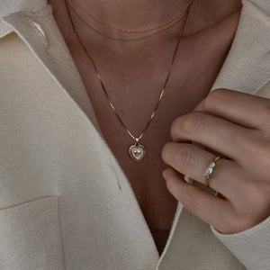 Mother of Pearl Locket