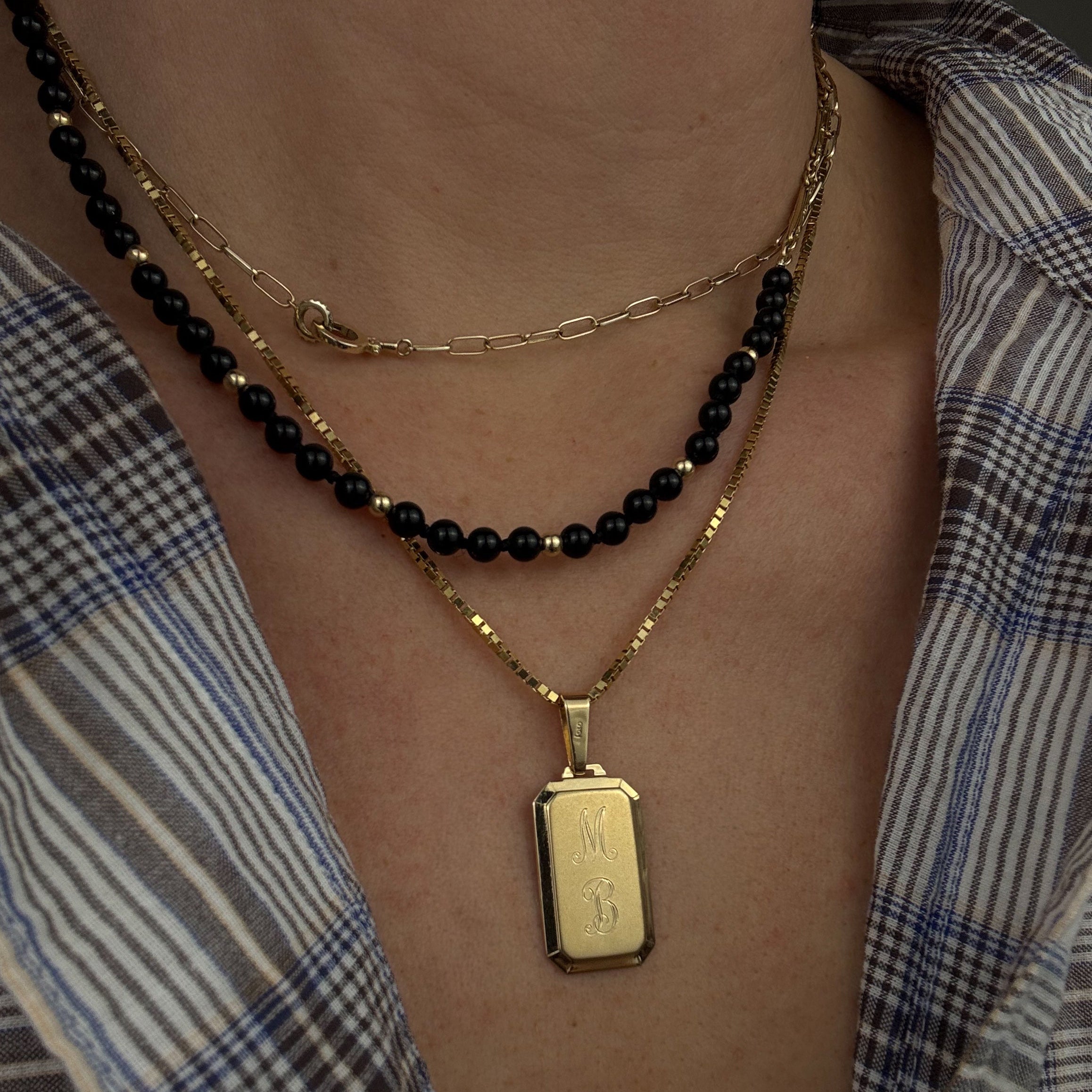 'MB' Pendant