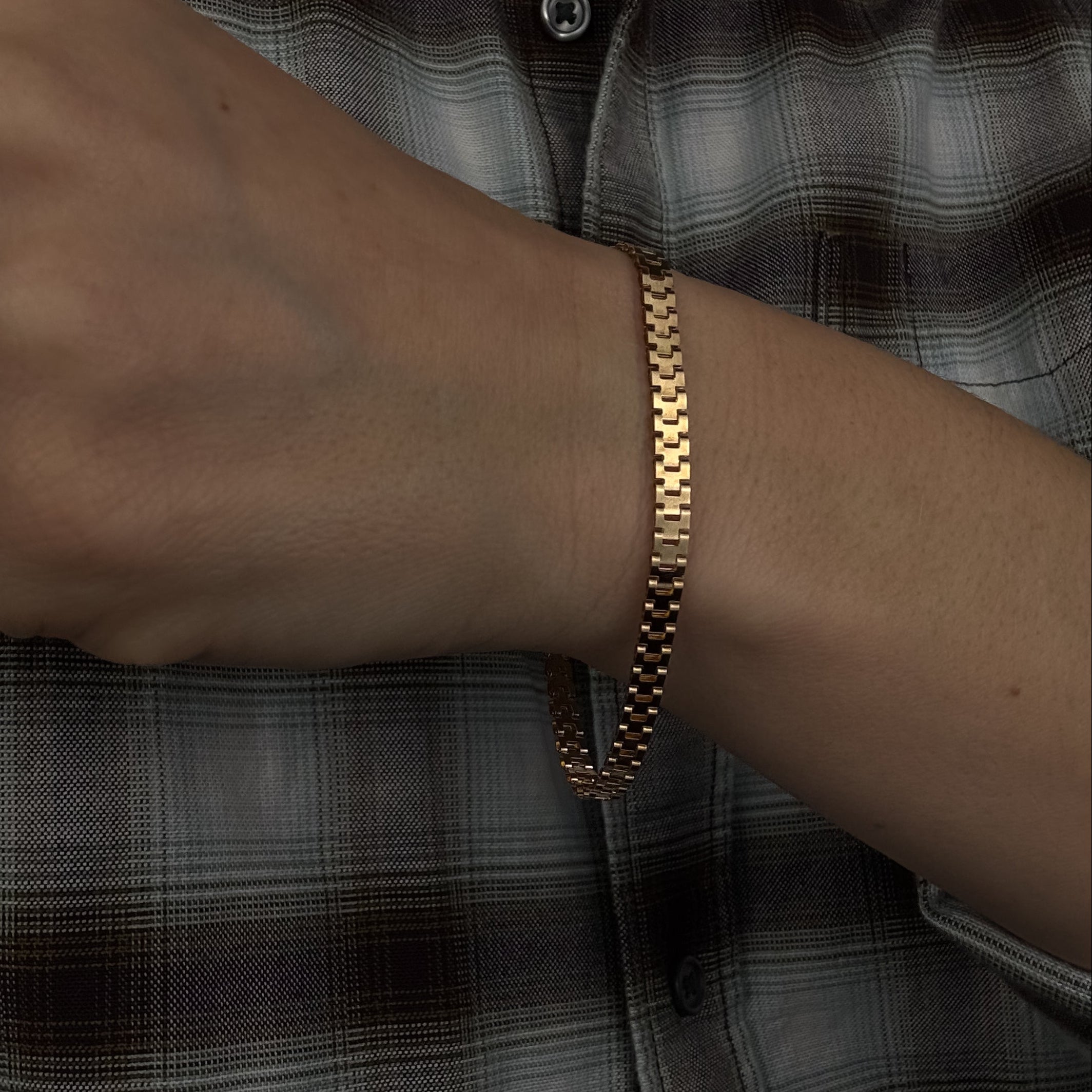 7" Brick Link Bracelet