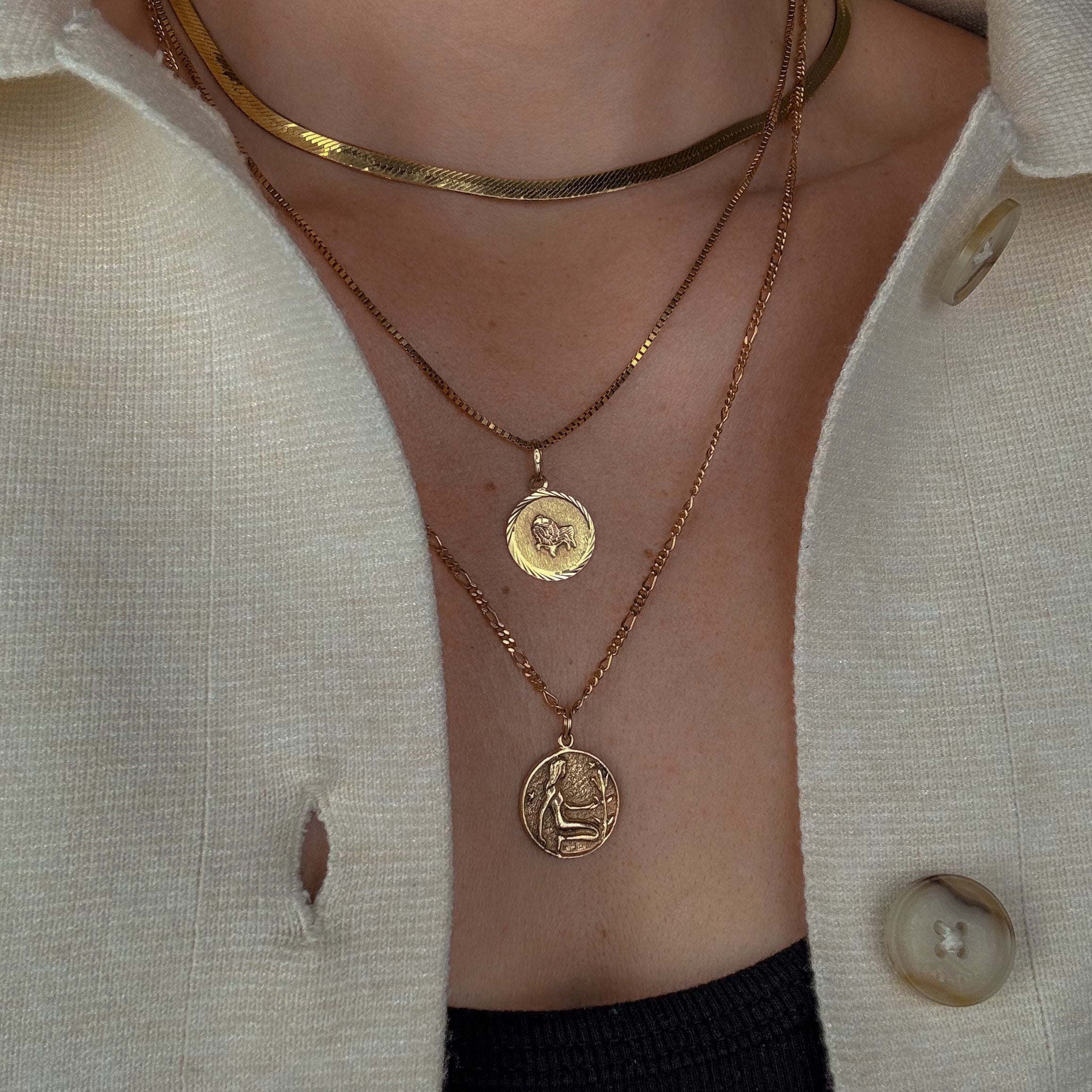 Virgo Zodiac Charm