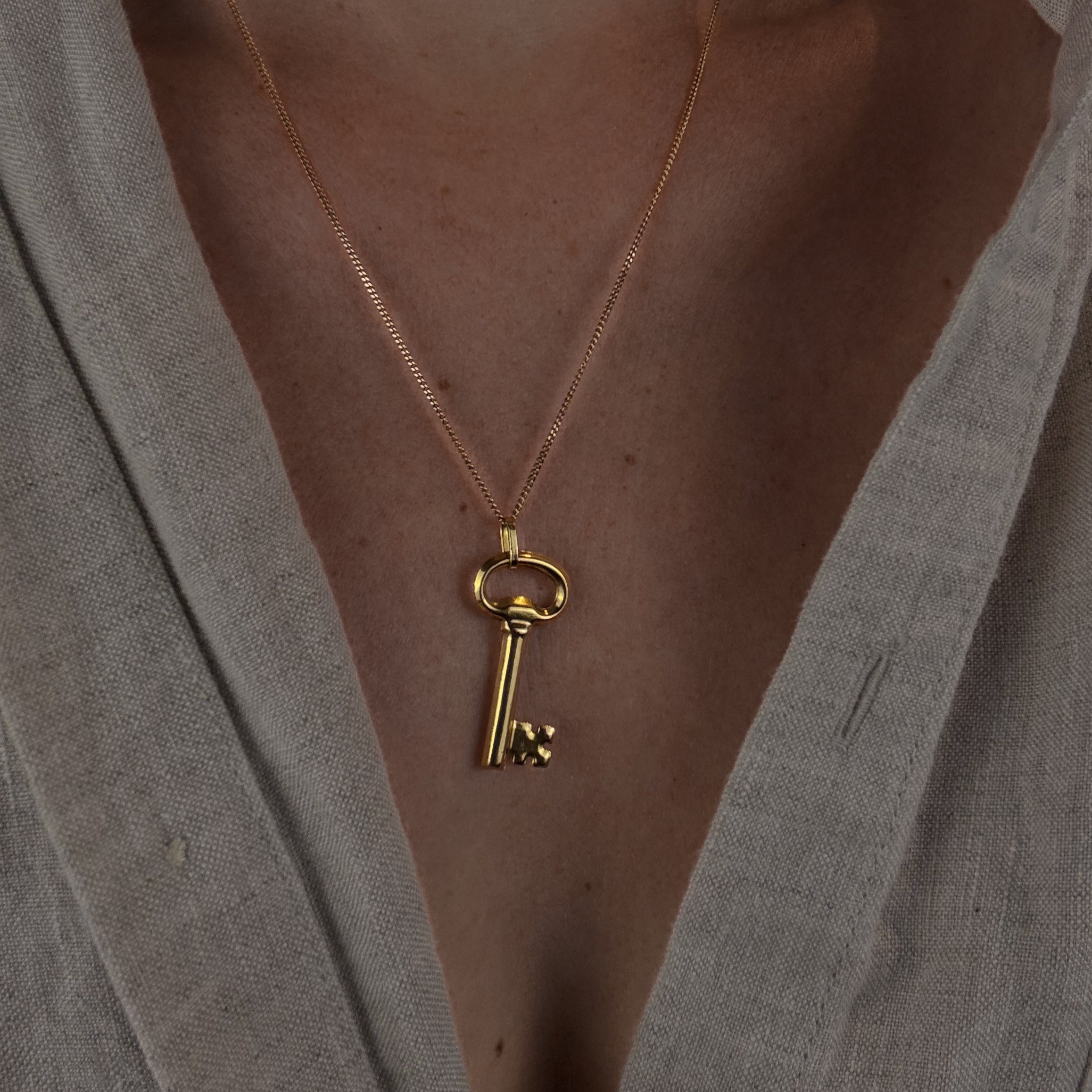 Skeleton Key Pendant