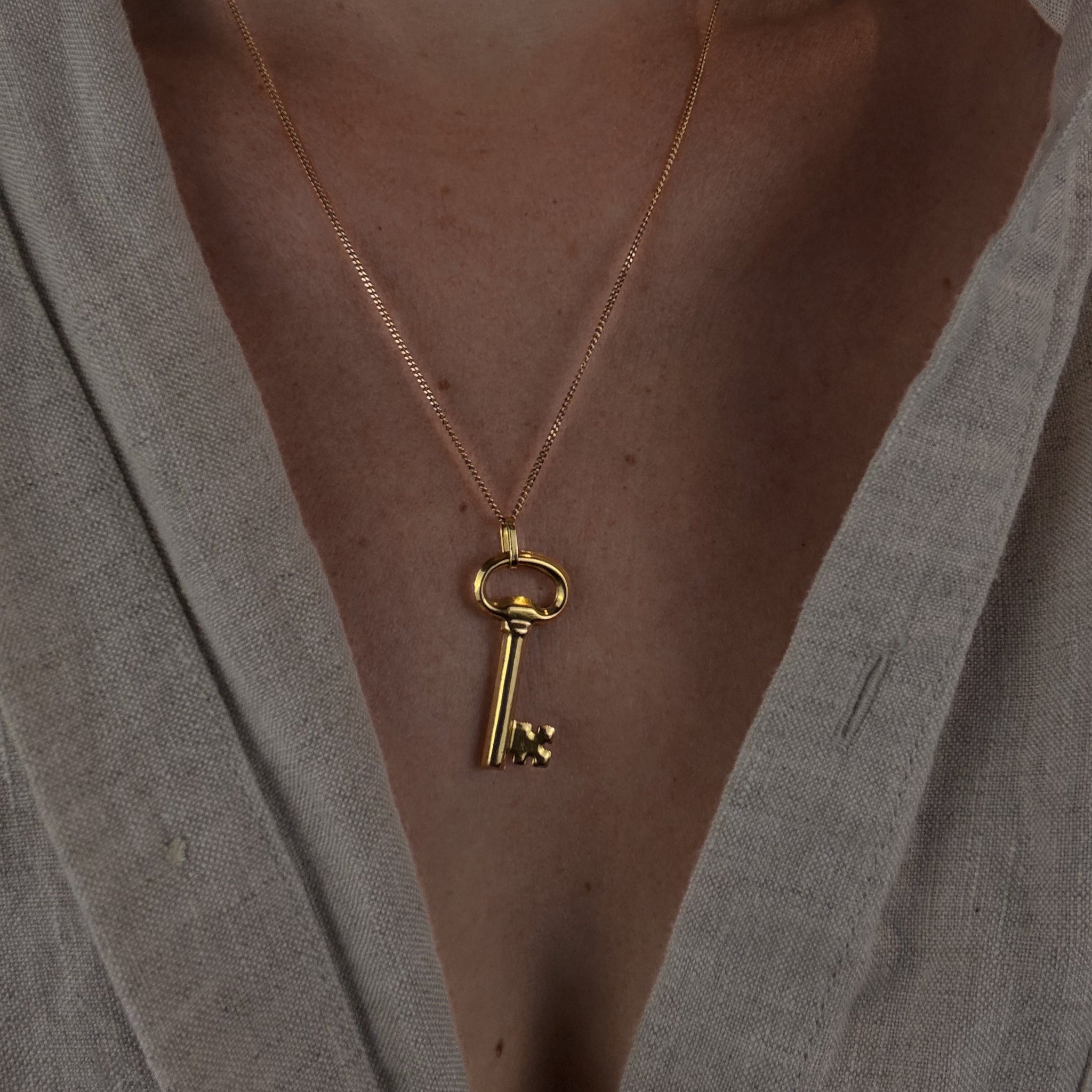 Skeleton Key Pendant