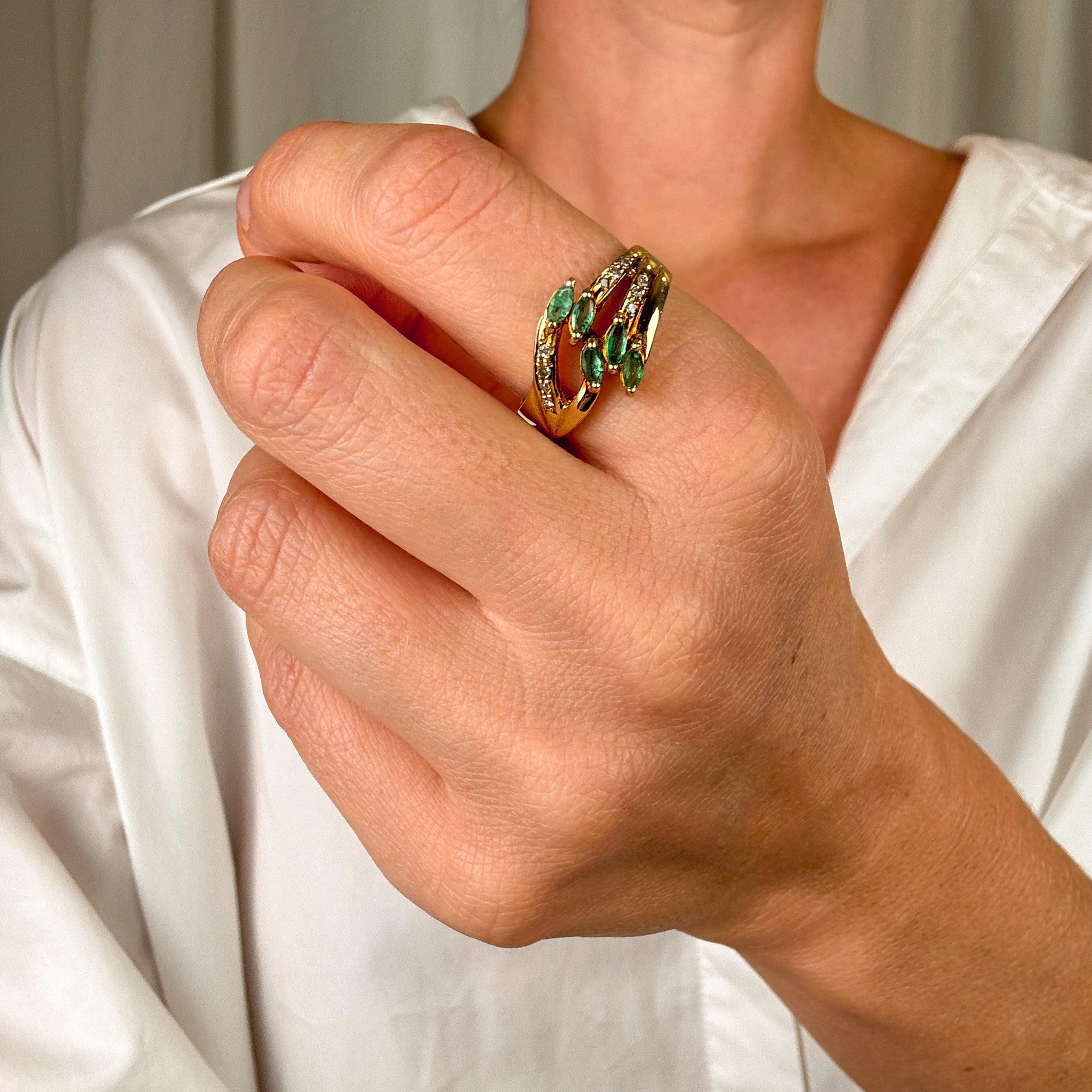 Emerald Celebratory Ring