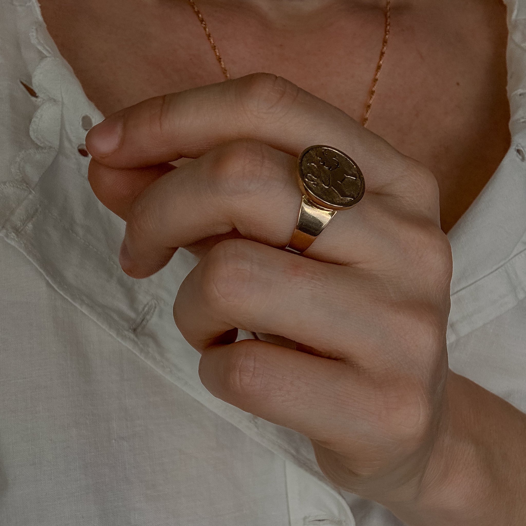 Leo Zodiac Ring