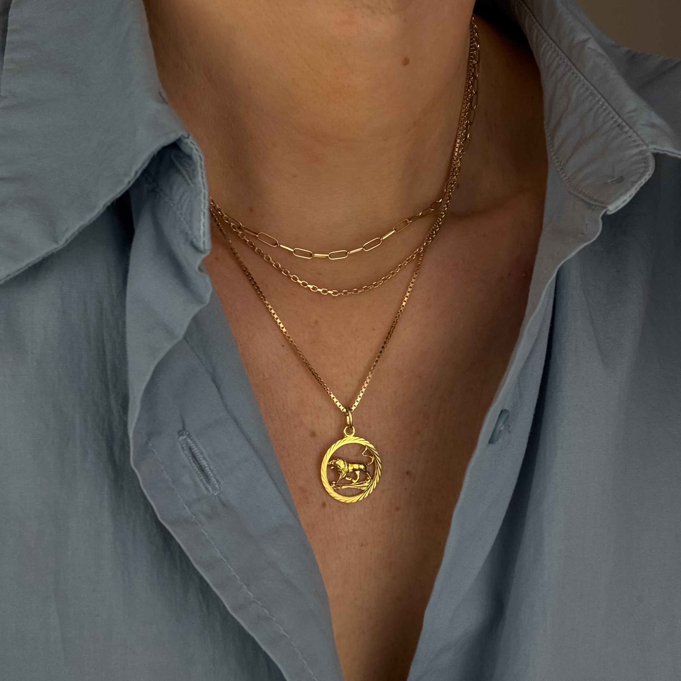Leo Zodiac Charm