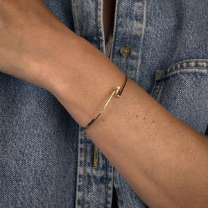 54.7mm Double Diamond Bangle