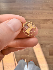 Leo Zodiac Charm