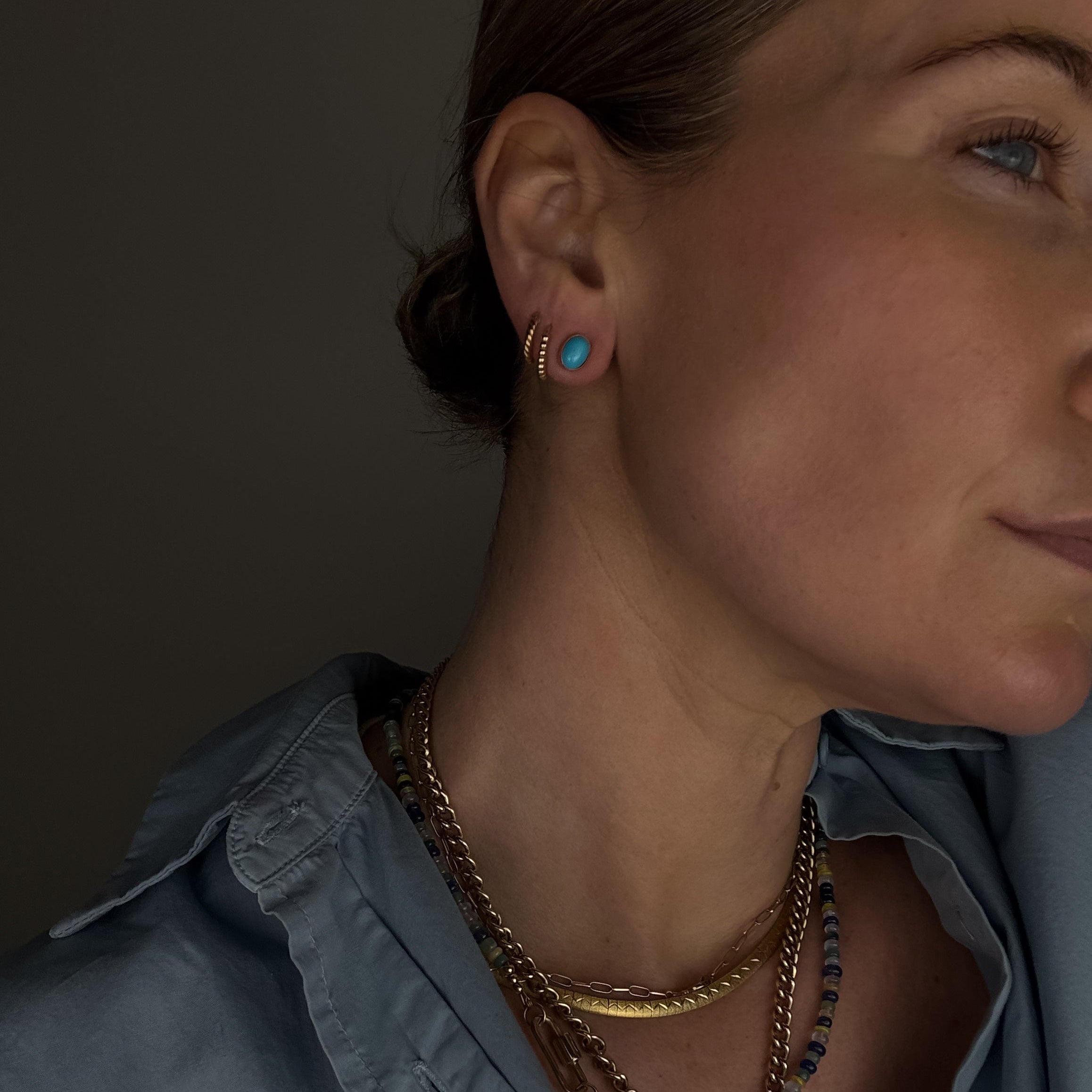 Turquoise Stud Earrings
