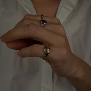 Ornate Pinky Ring