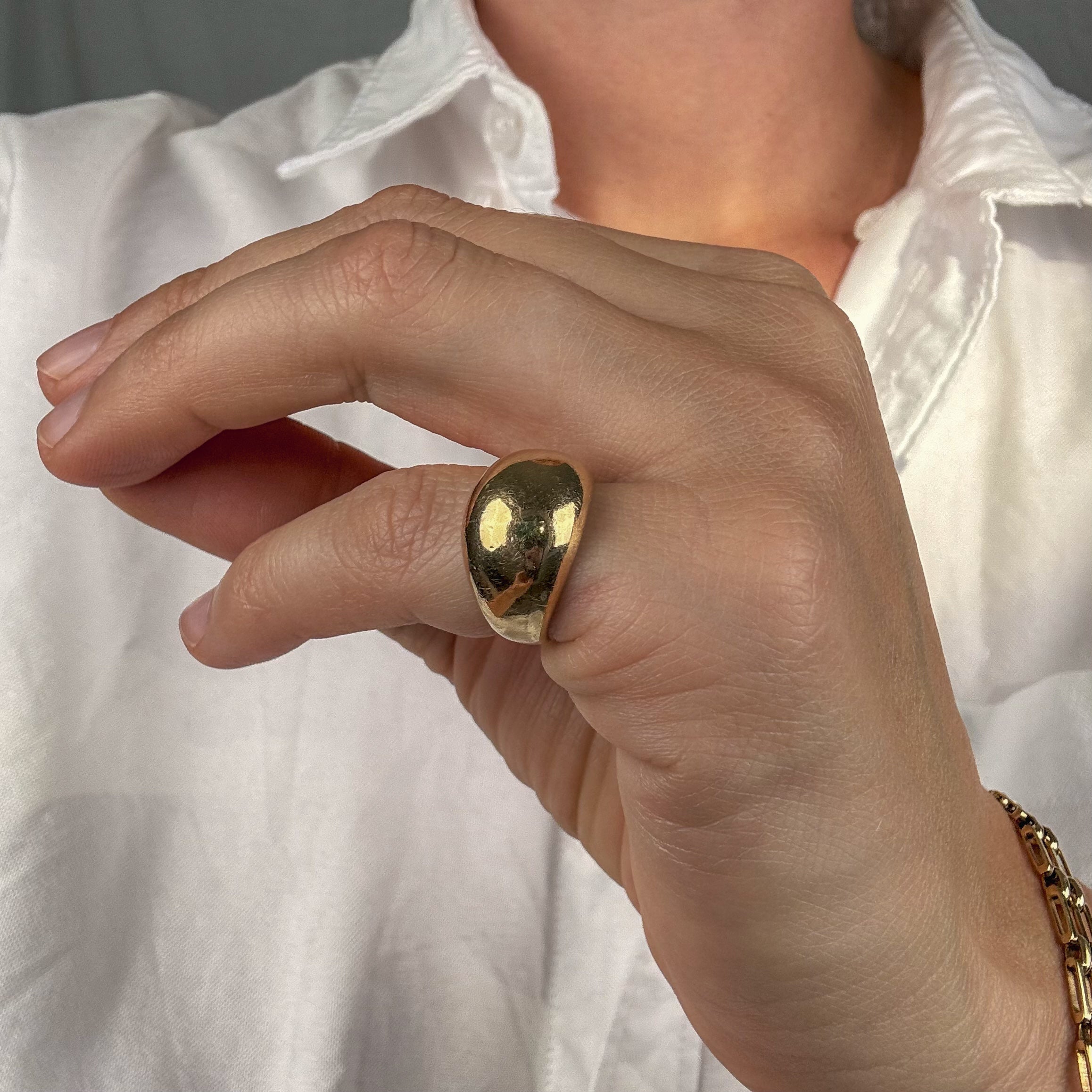 Smooth Domed Ring