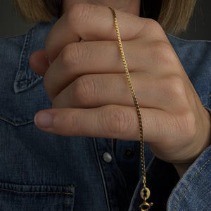 6 3/4" Herringbone Bracelet
