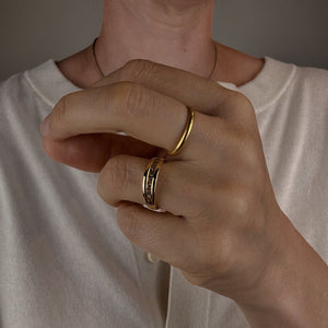9 Diamond Channel Set Band