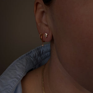 Multi-Baguette Diamond Studs