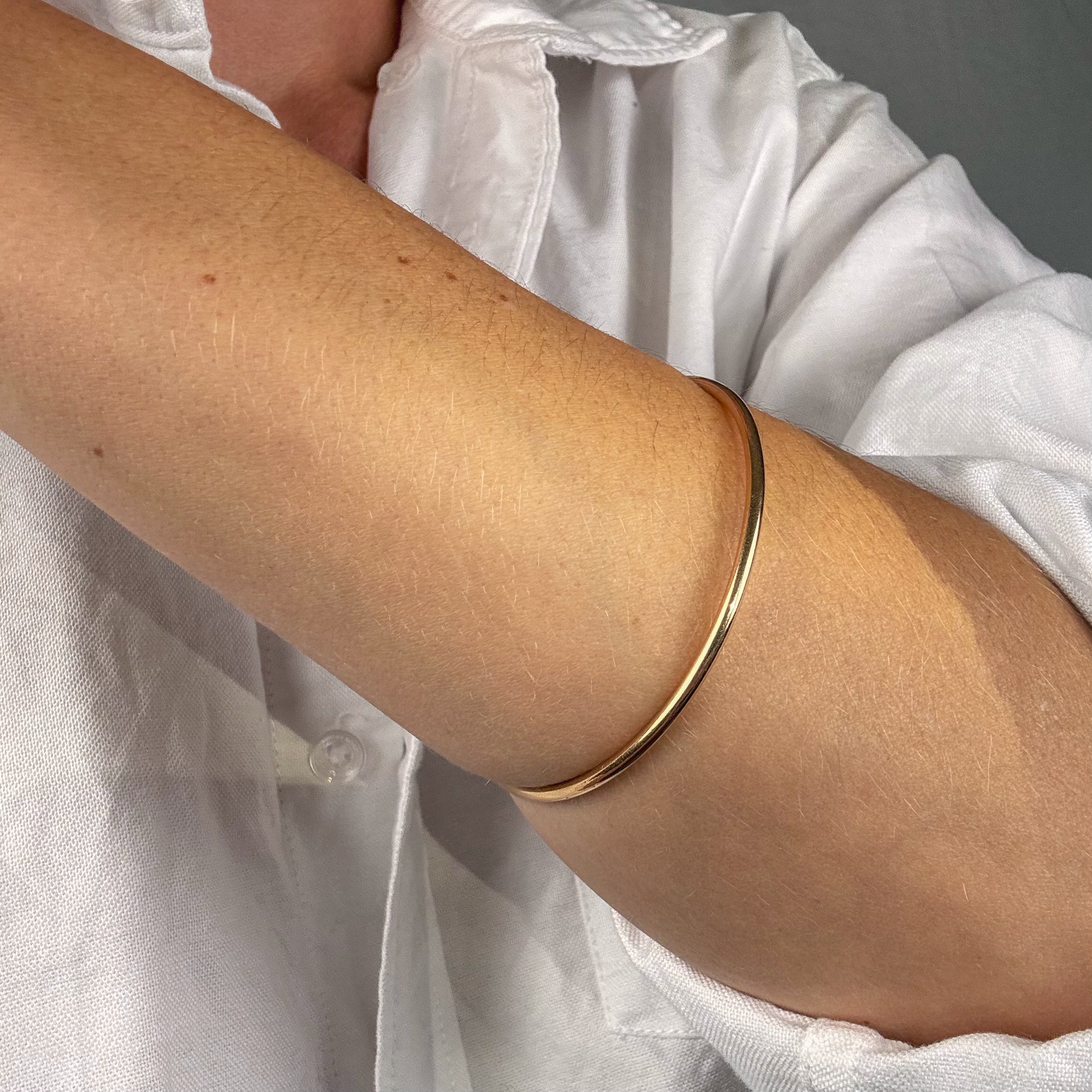 62 mm Buttery Gold Bangle