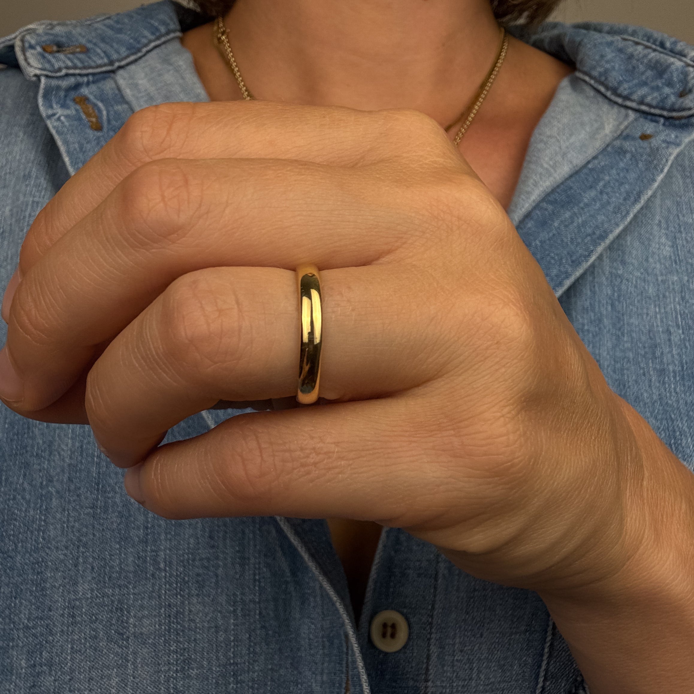 3.3mm Gold Band