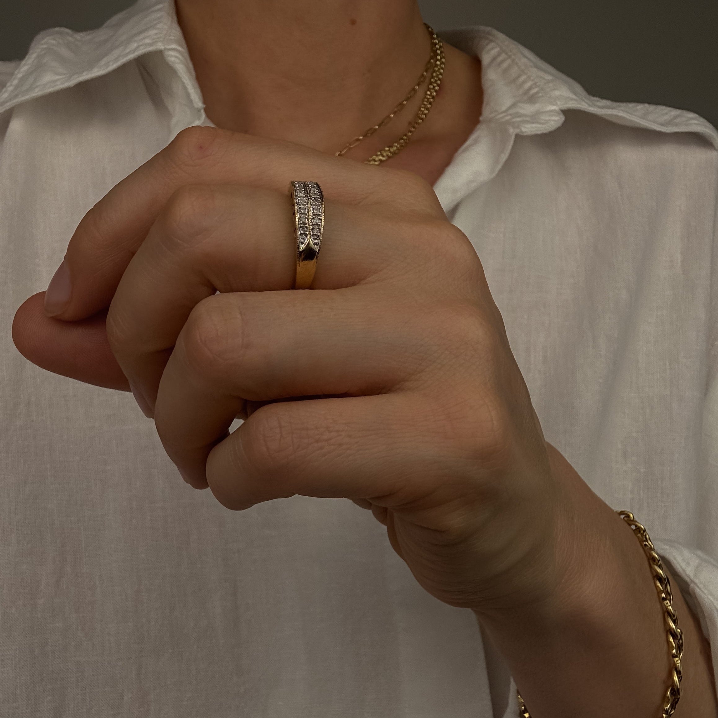 Double Diamond Band