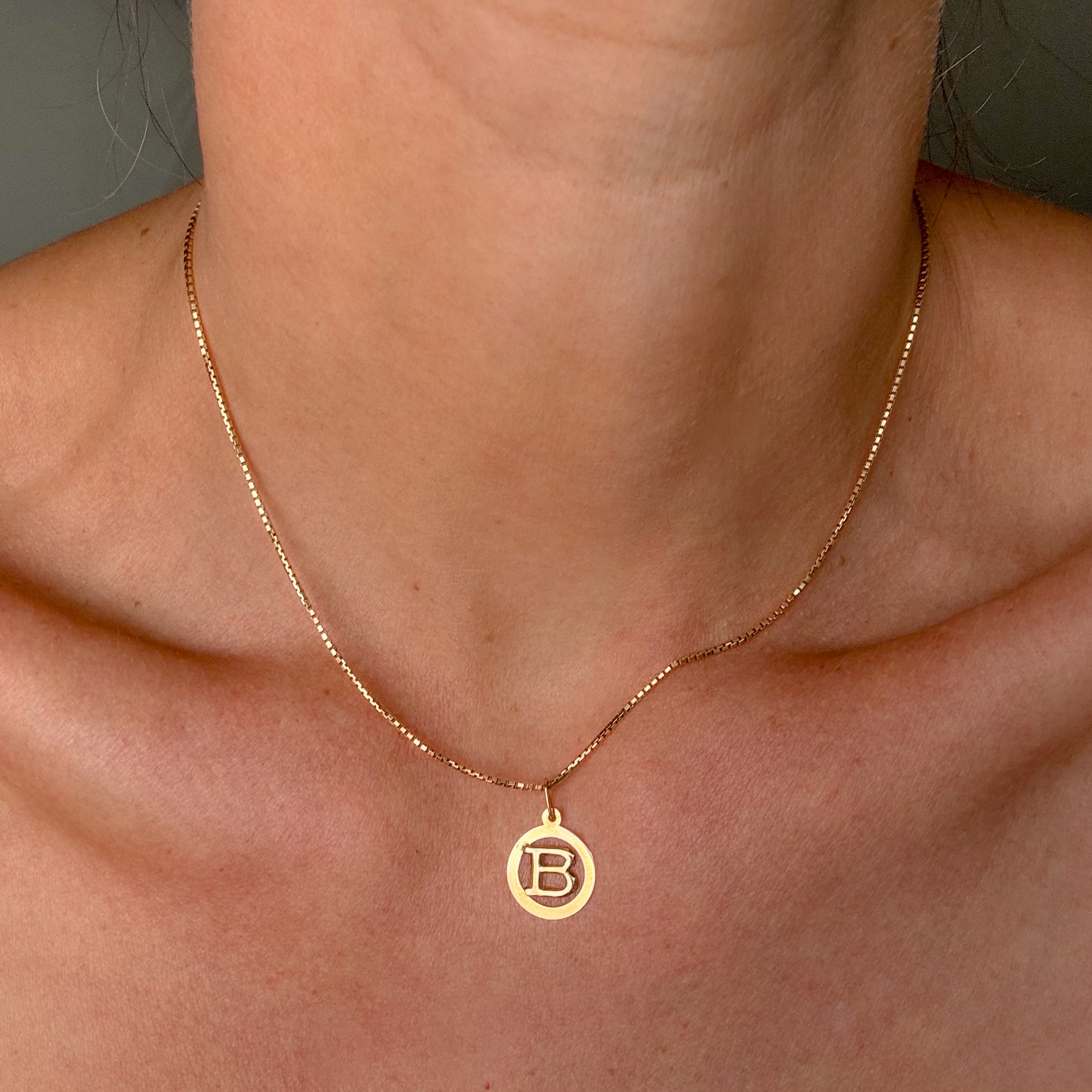 Circular 'B' Charm