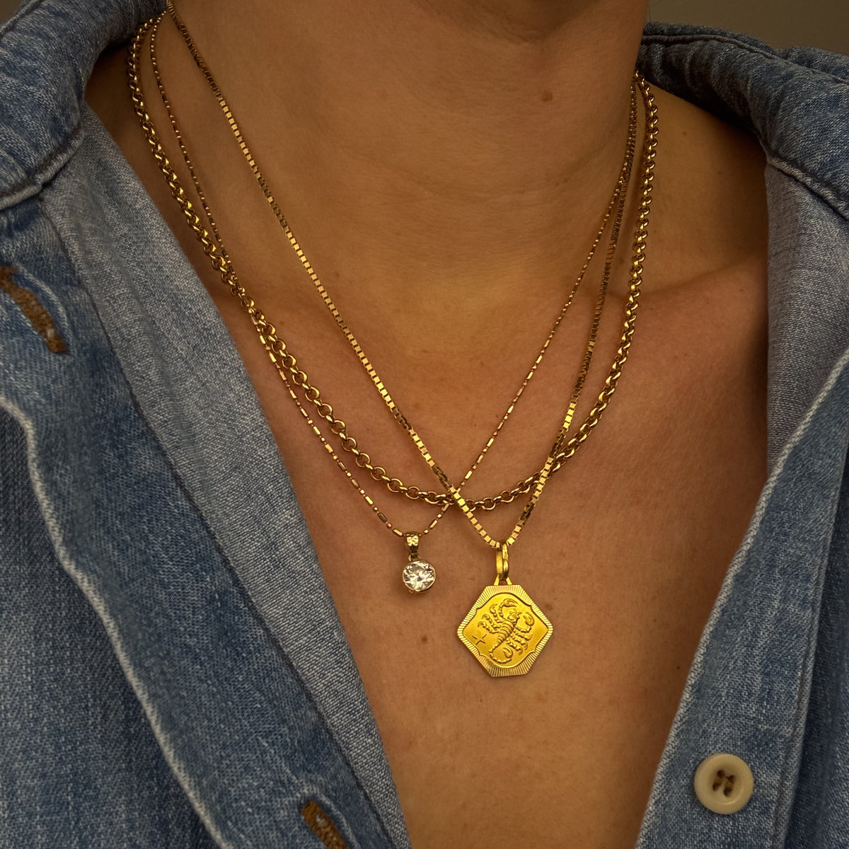 Scorpio Zodiac Charm