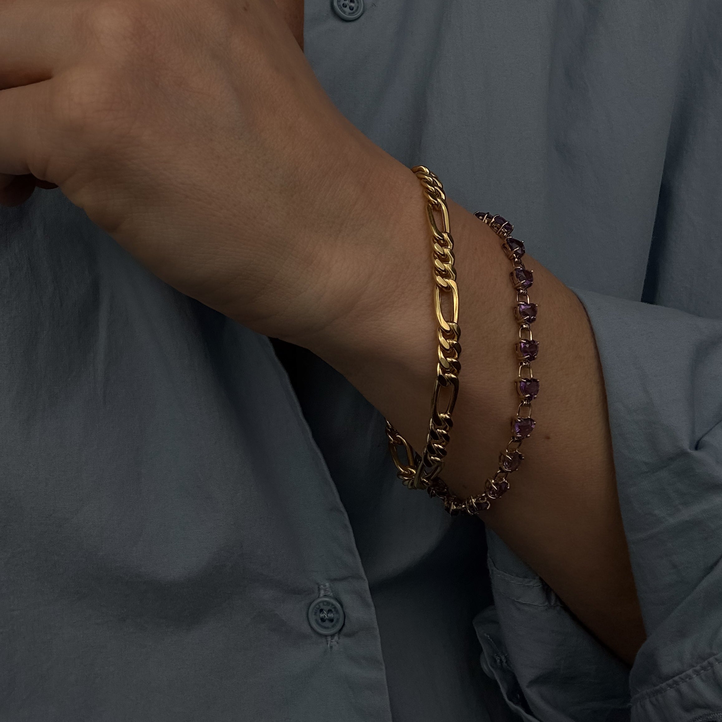 Puffy Figaro Bracelet