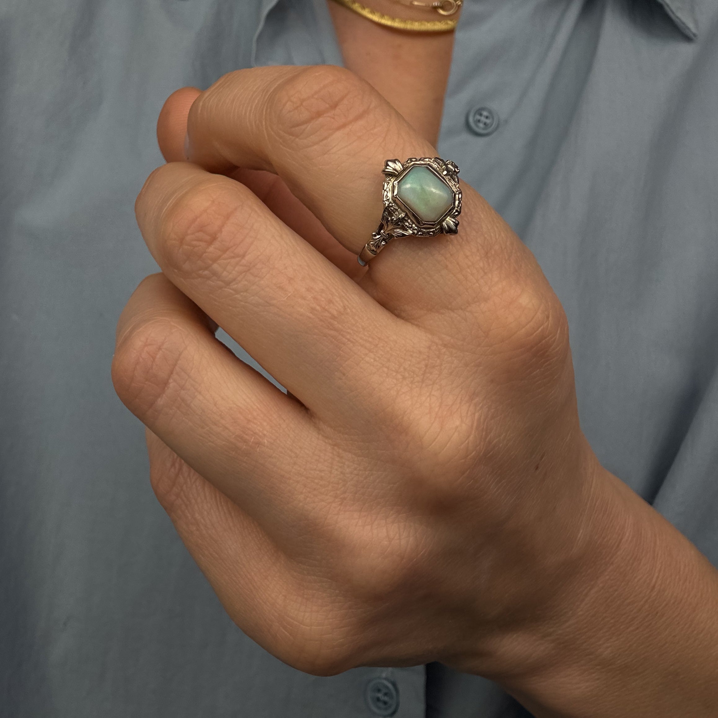 Antique Opal Ring