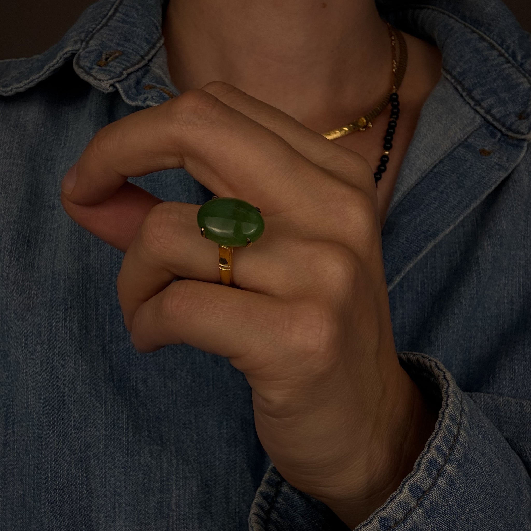 Classic Jade Ring